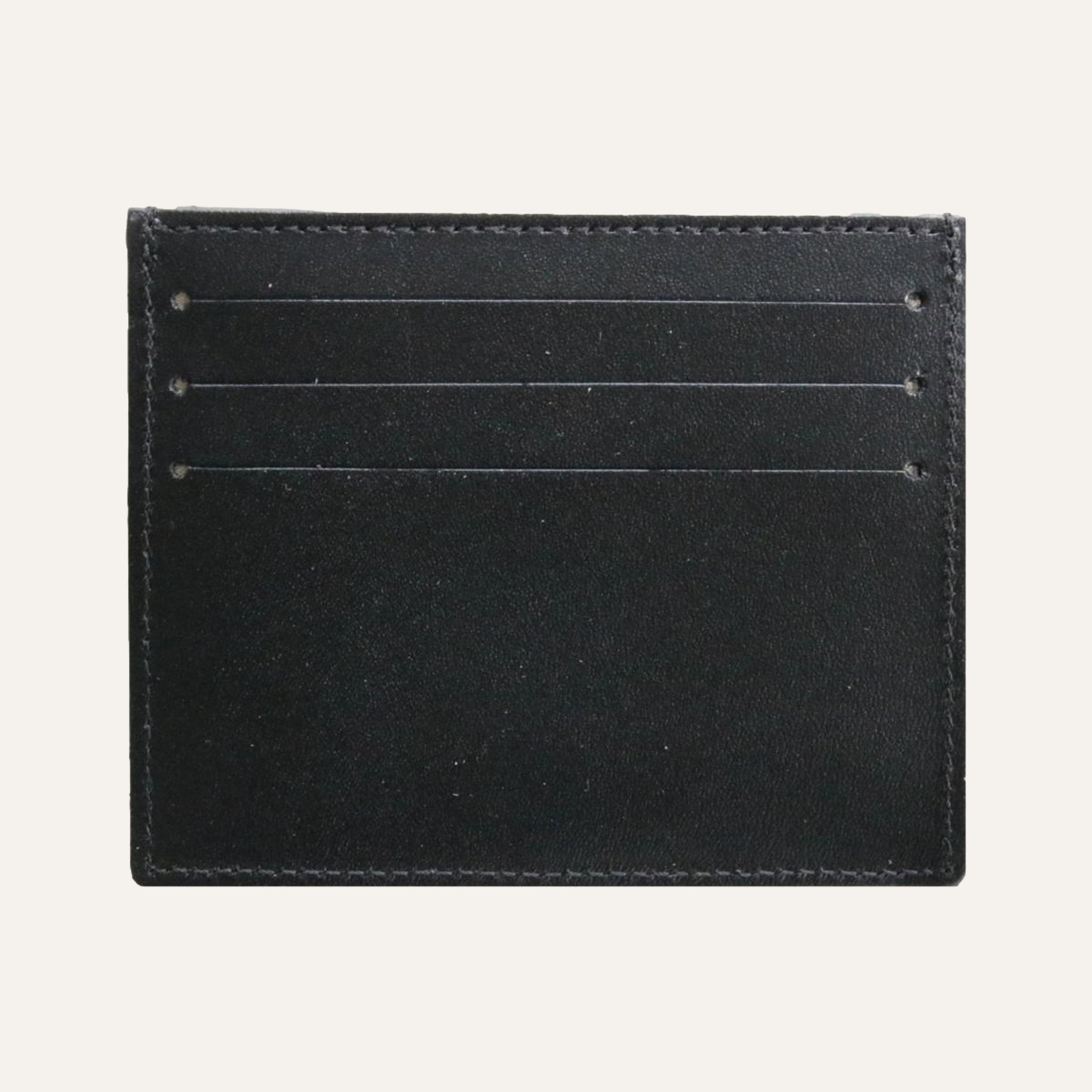 Black - One - Coin Pocket - Cardholder