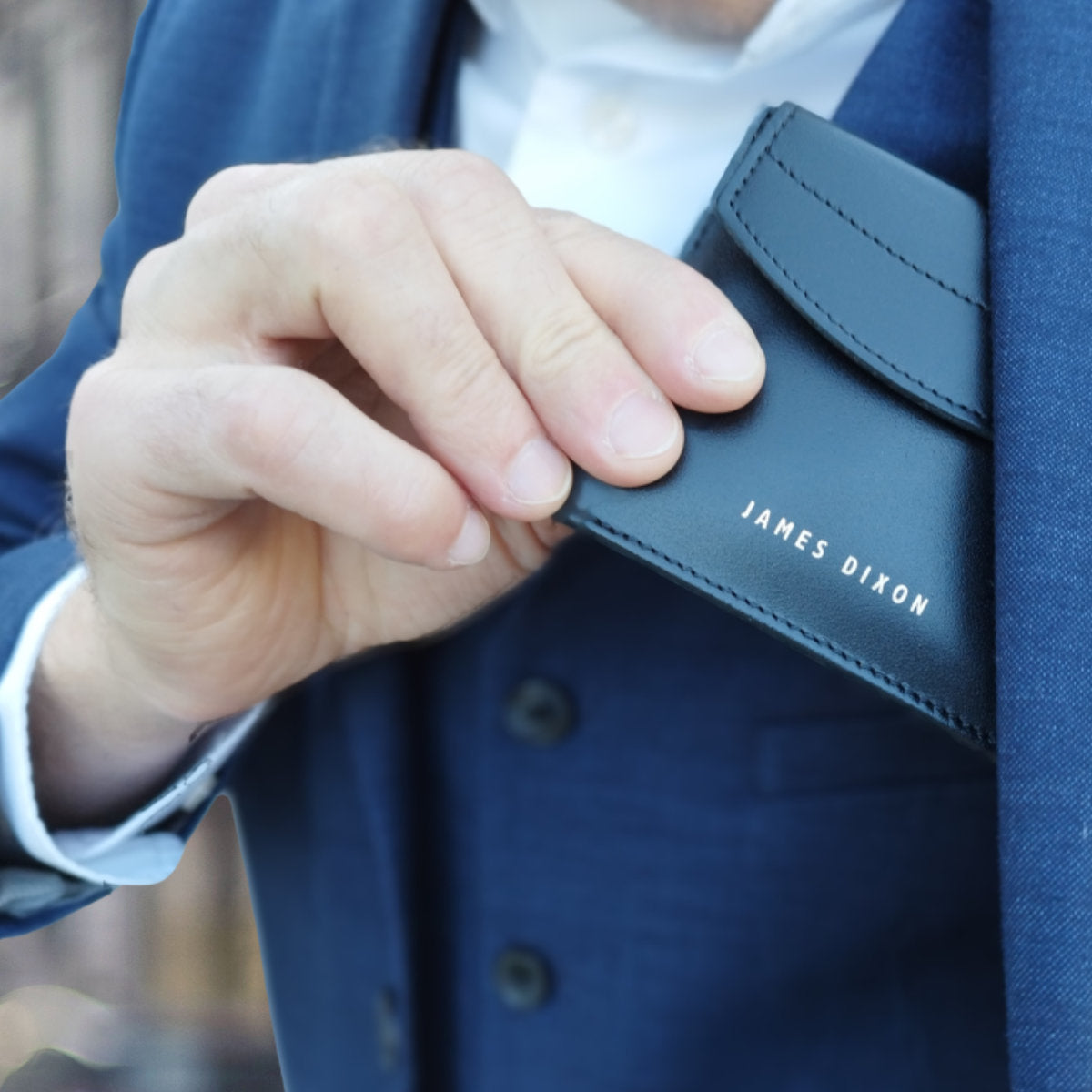 Black - One - Coin Pocket - Cardholder