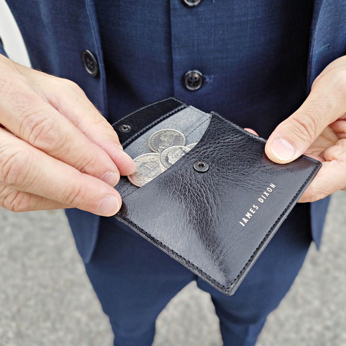Black - Classic - Monedero - Tarjetero