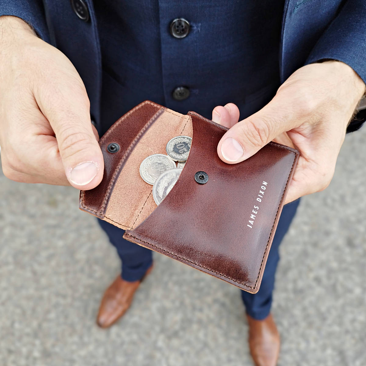 Cacao Brown - Classic - Monedero - Tarjetero