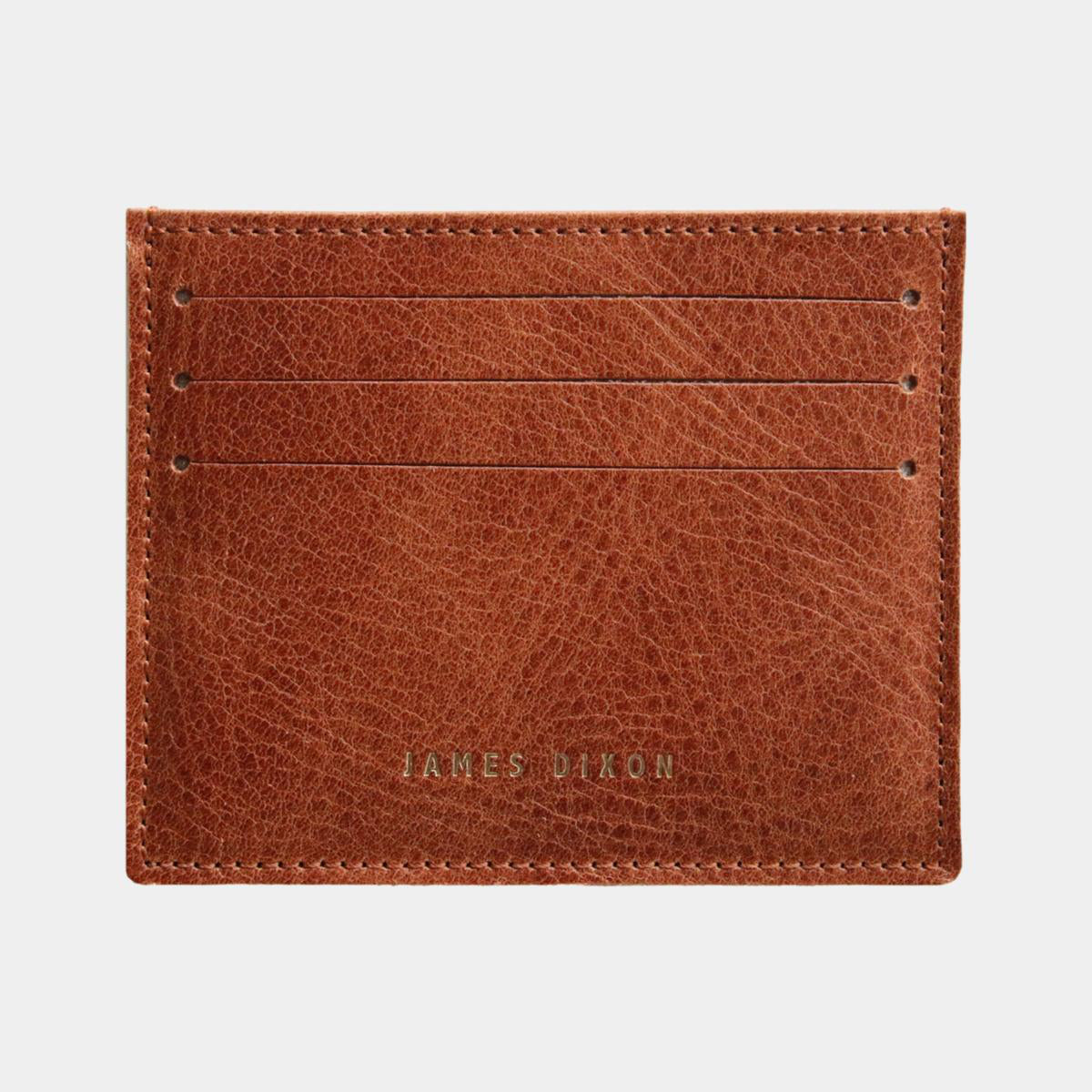 jd0331 james dixon poco classic havana brown wallet front