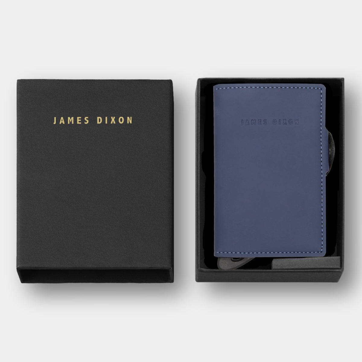 jd0362 james dixon boton nautica blue coin pocket wallet box