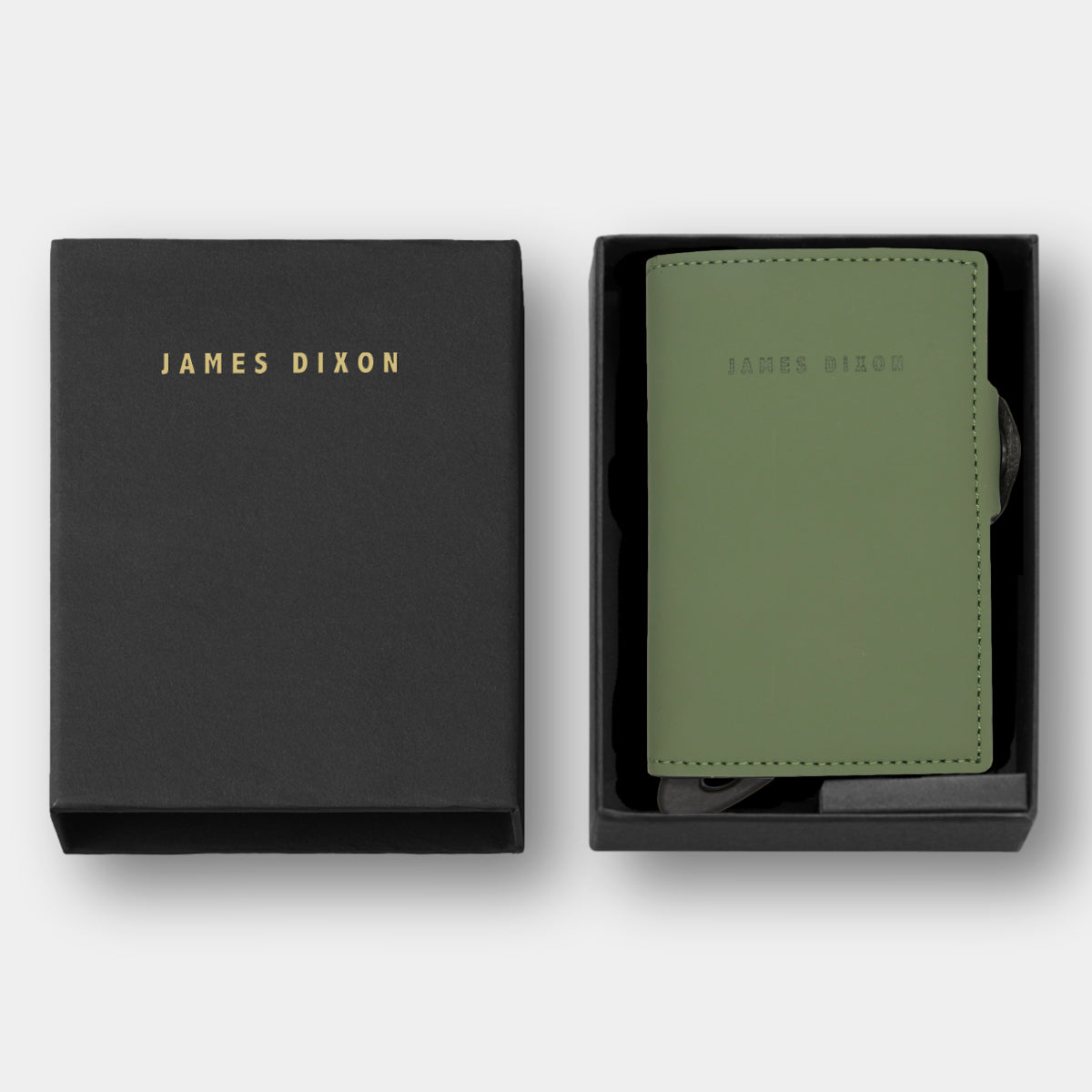 jd0363 james dixon boton nautica green coin pocket wallet box