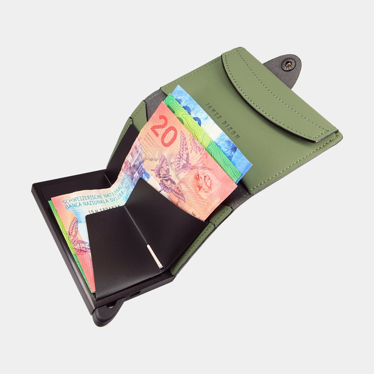 Green - Nautica - Coin Pocket - Snap - Wallet