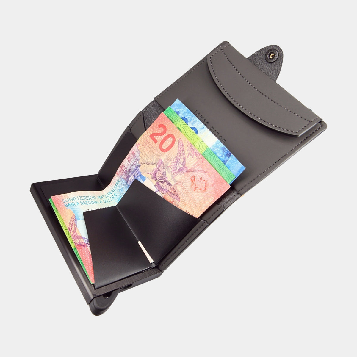 Grey - Nautica - Monedero - Nautica - Botón - Cartera