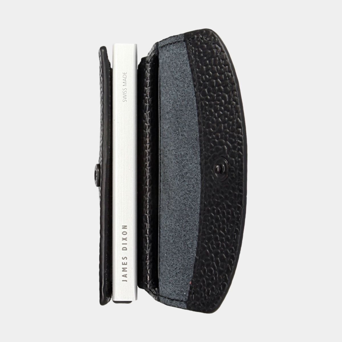 Black/Silver - Caviar - Monedero - Solapa - Cartera