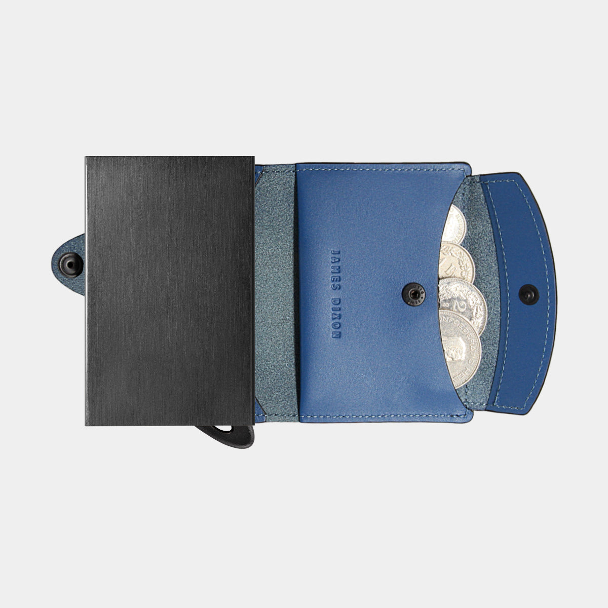 Blue - One - Monedero - Botón - Cartera