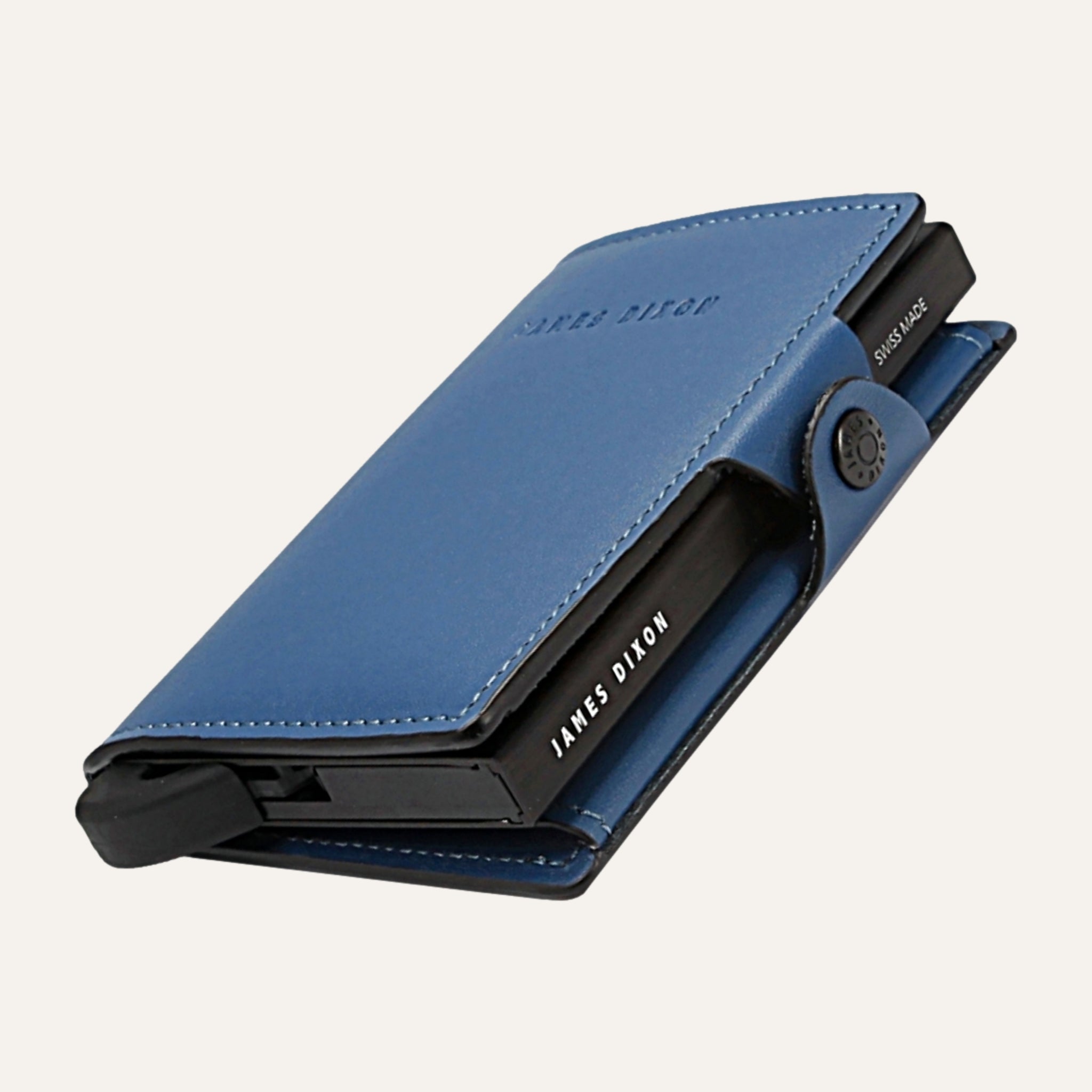Blue - One - Coin Pocket - Snap - Wallet