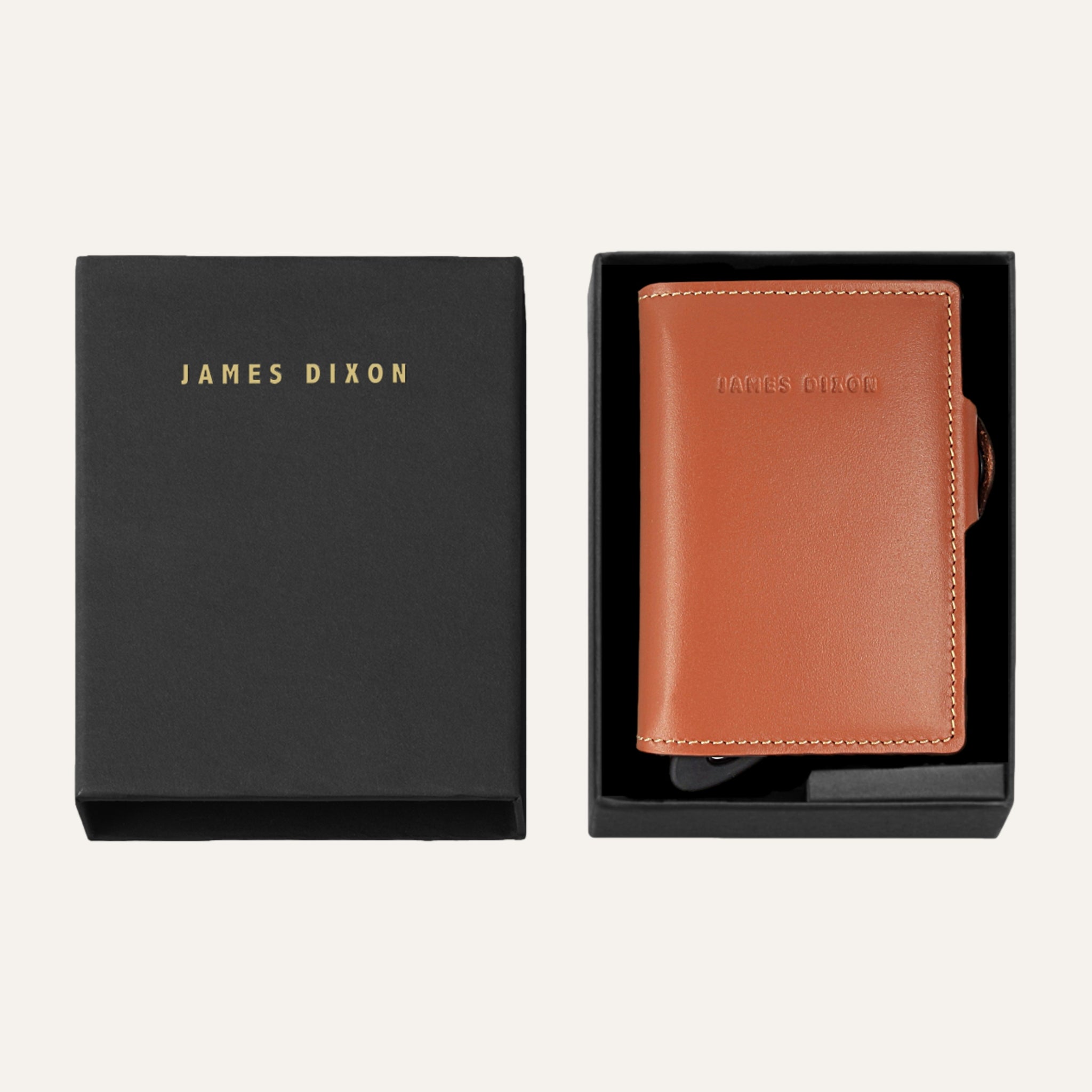 Light Brown Caramel - One - Coin Pocket - Snap - Wallet