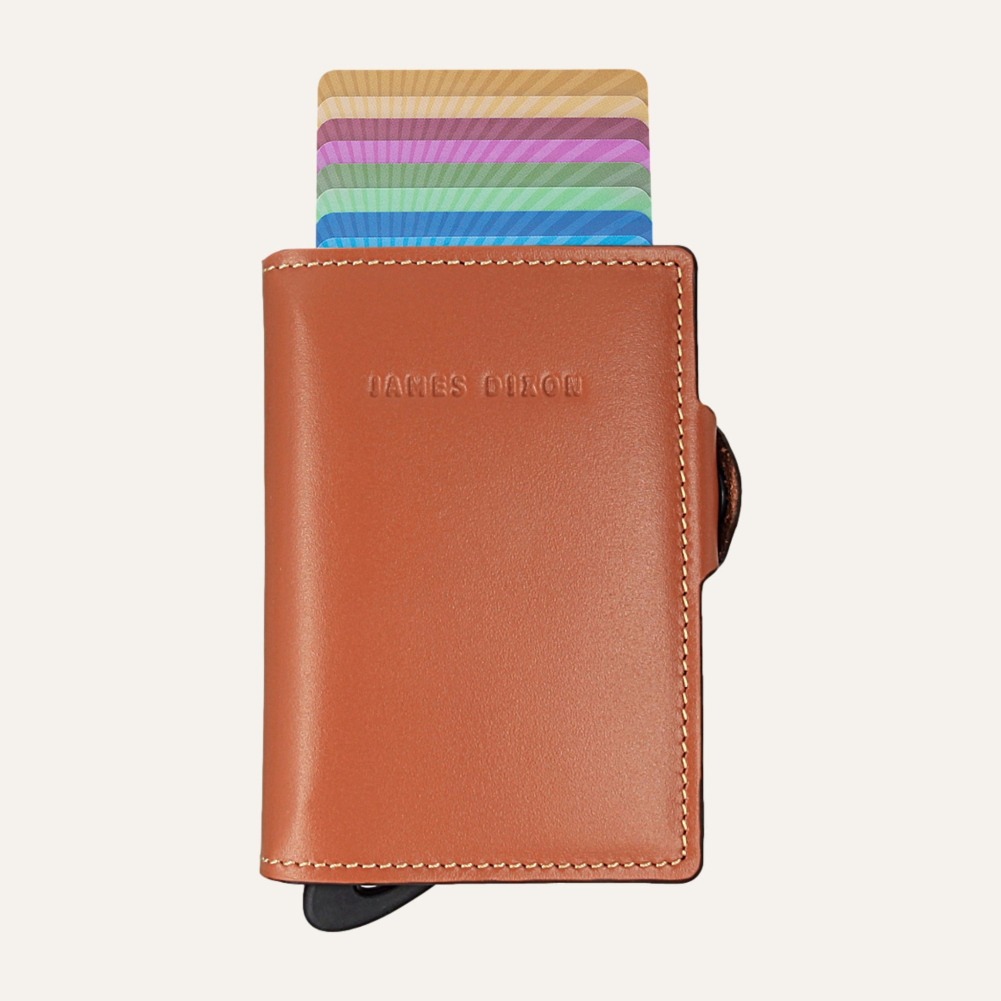 Light Brown Caramel - One - Coin Pocket - Snap - Wallet