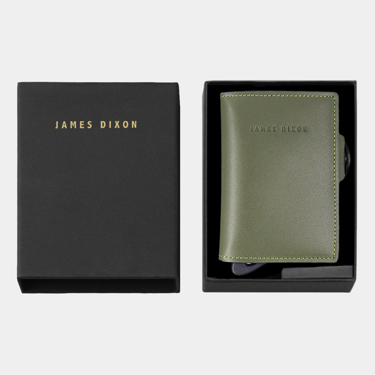 Green - One - Monedero - Botón - Cartera