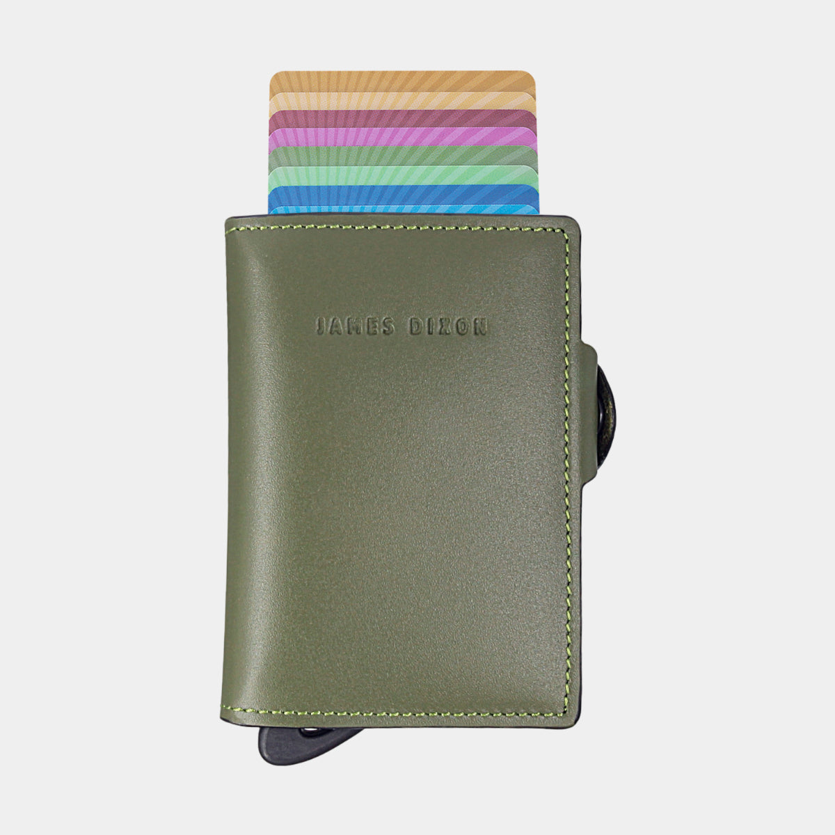 Green - One - Monedero - Botón - Cartera