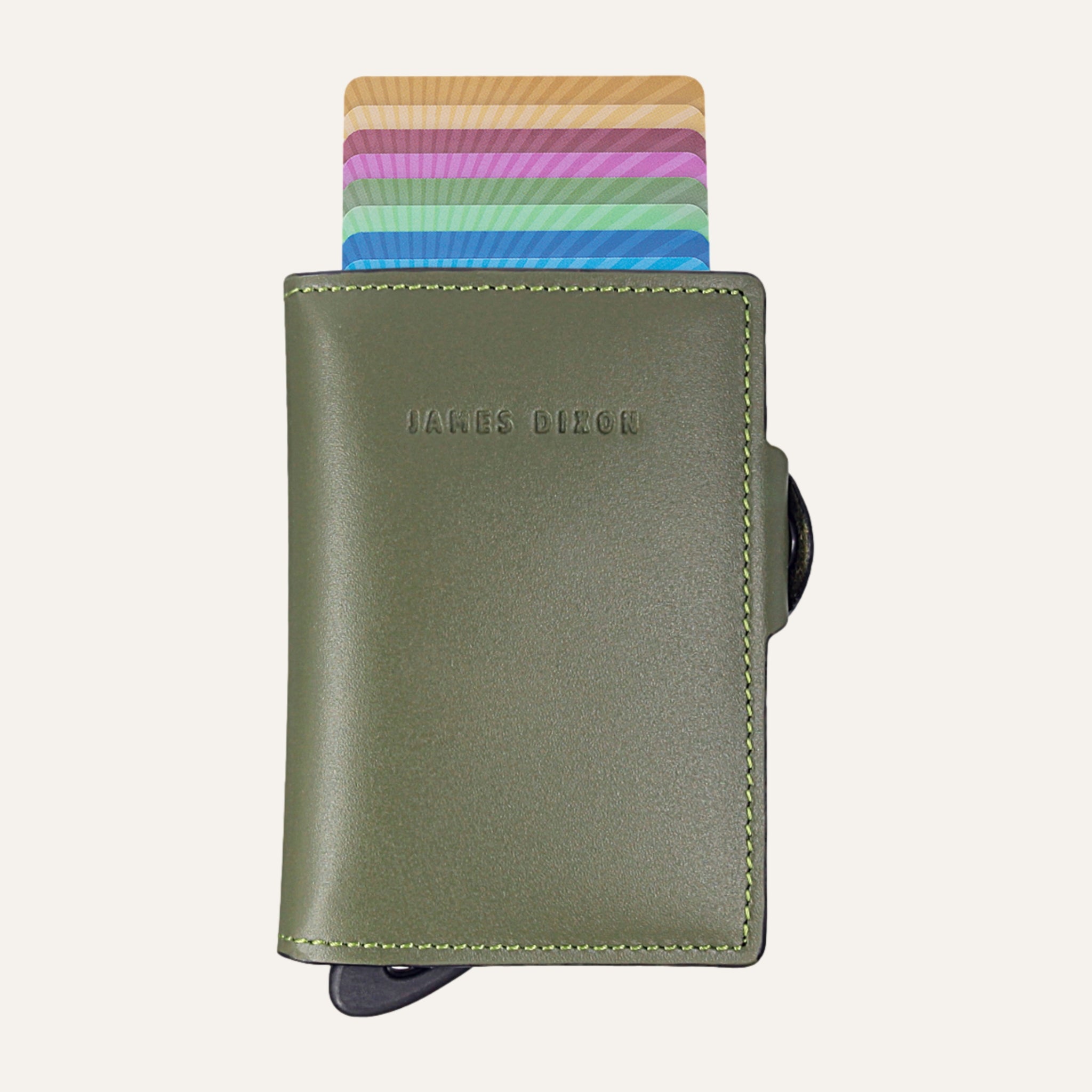Green - One - Coin Pocket - Snap - Wallet