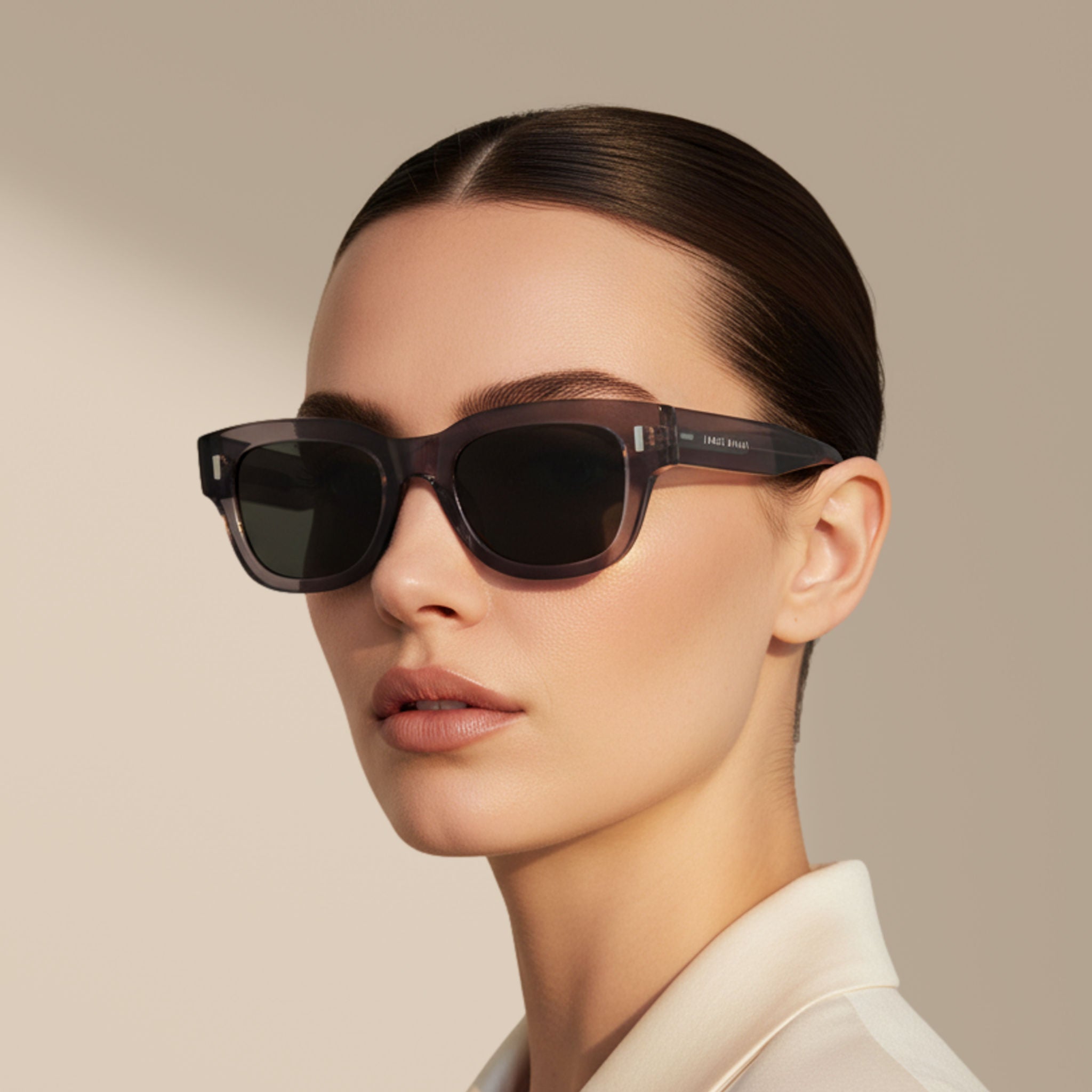 Morado/Gris – Lennox – Cuadradas – Acetato – Gafas de sol