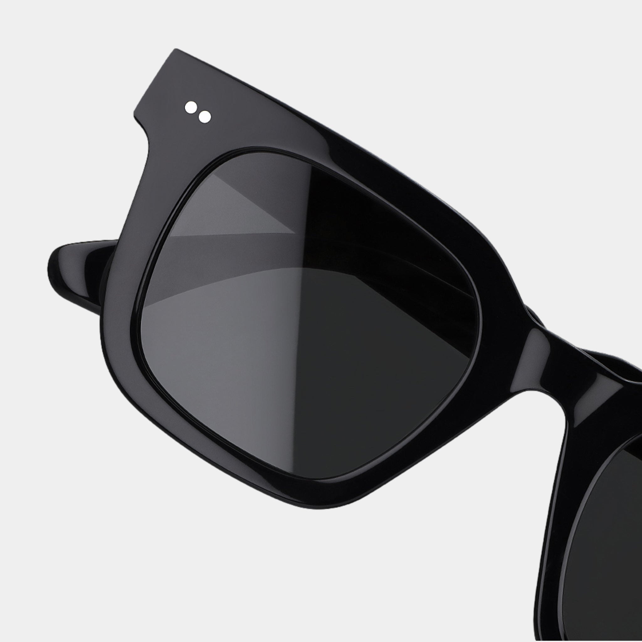 Negro/Gris – Milton – Cuadrada – Acetato – Gafas de sol