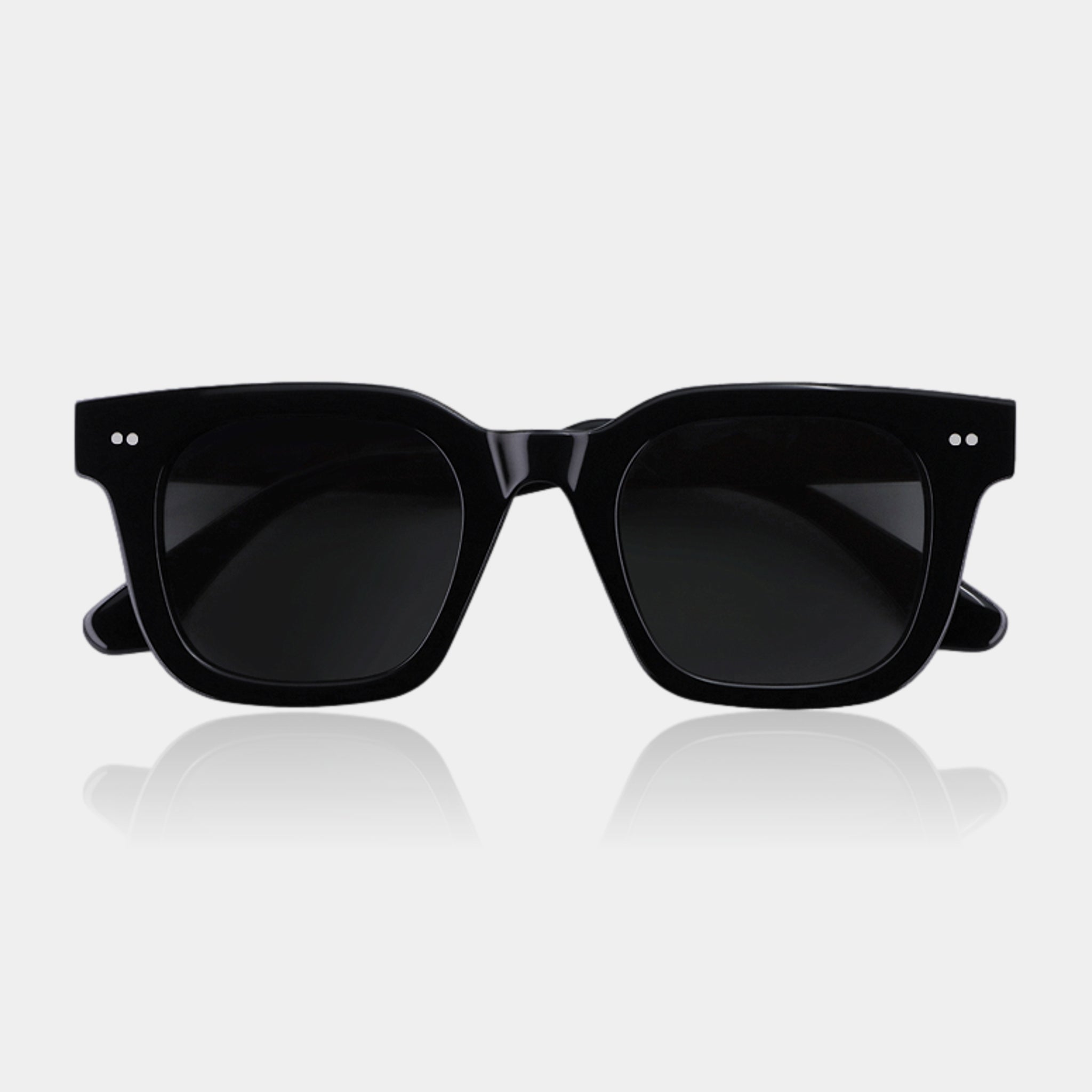 Negro/Gris – Milton – Cuadrada – Acetato – Gafas de sol