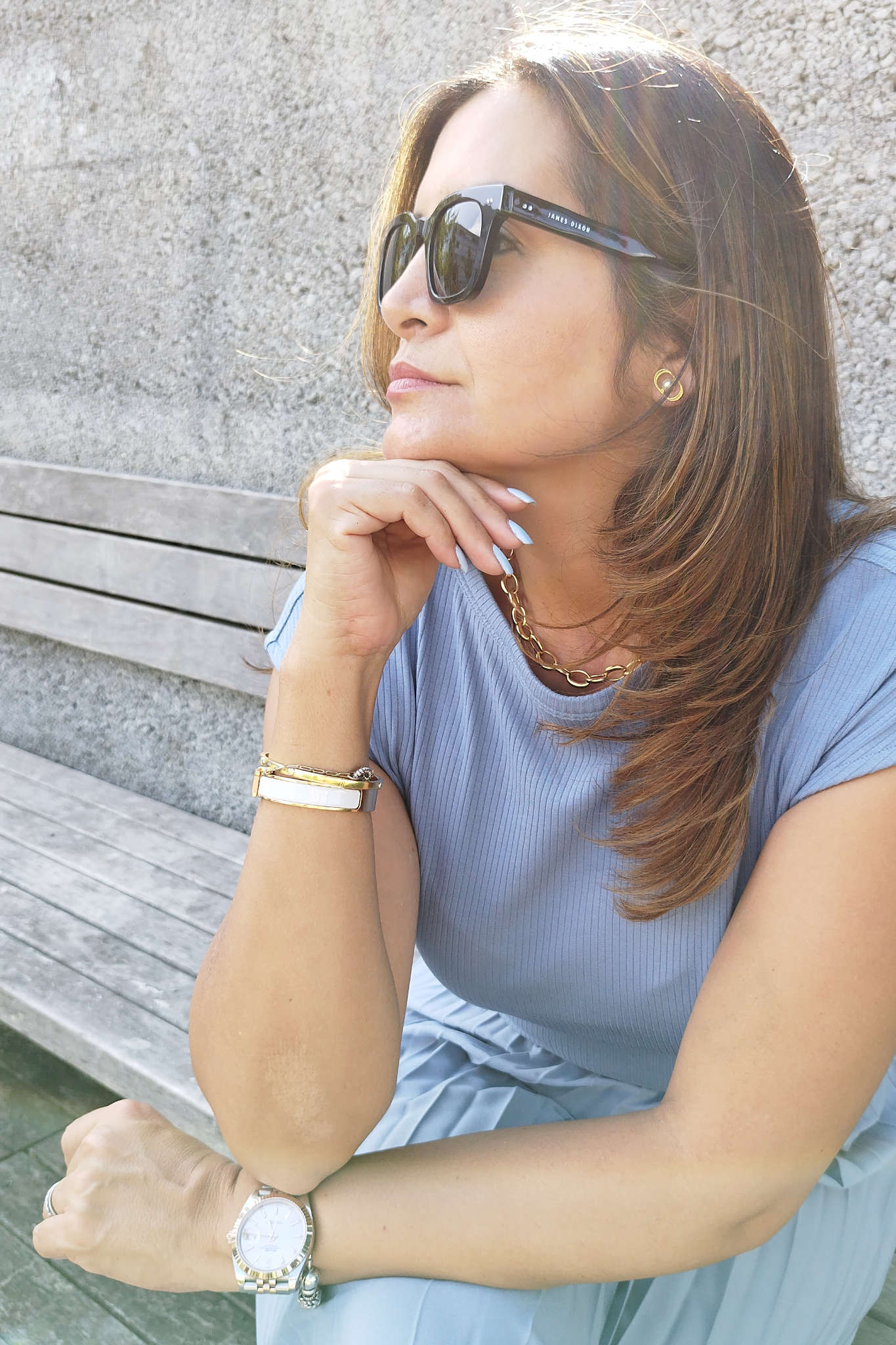 Negro/Gris – Milton – Cuadrada – Acetato – Gafas de sol