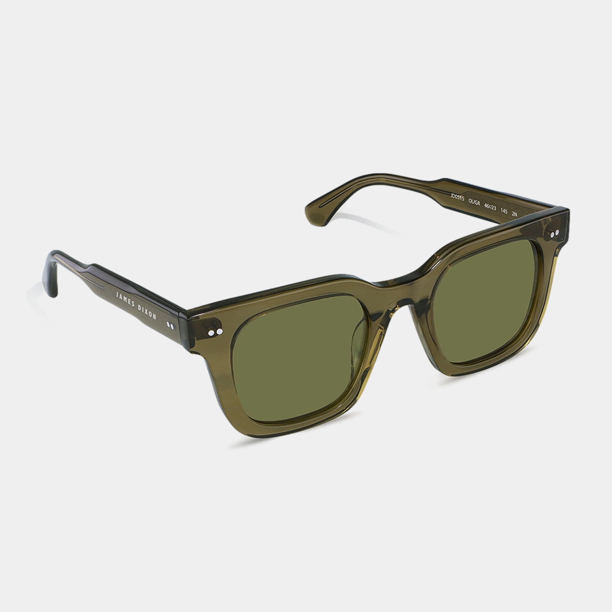Oliva/Verde – Milton – Cuadrada – Acetato – Gafas de sol