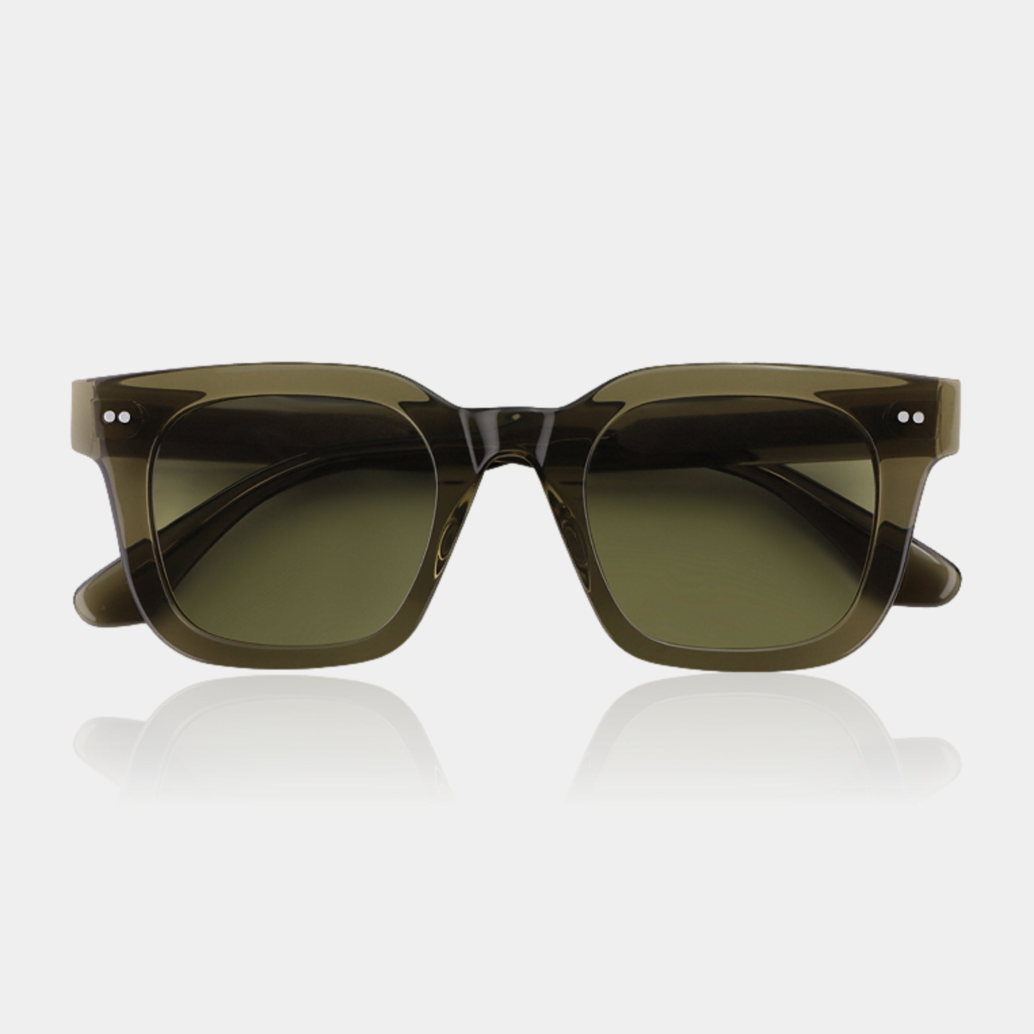 Oliva/Verde – Milton – Cuadrada – Acetato – Gafas de sol