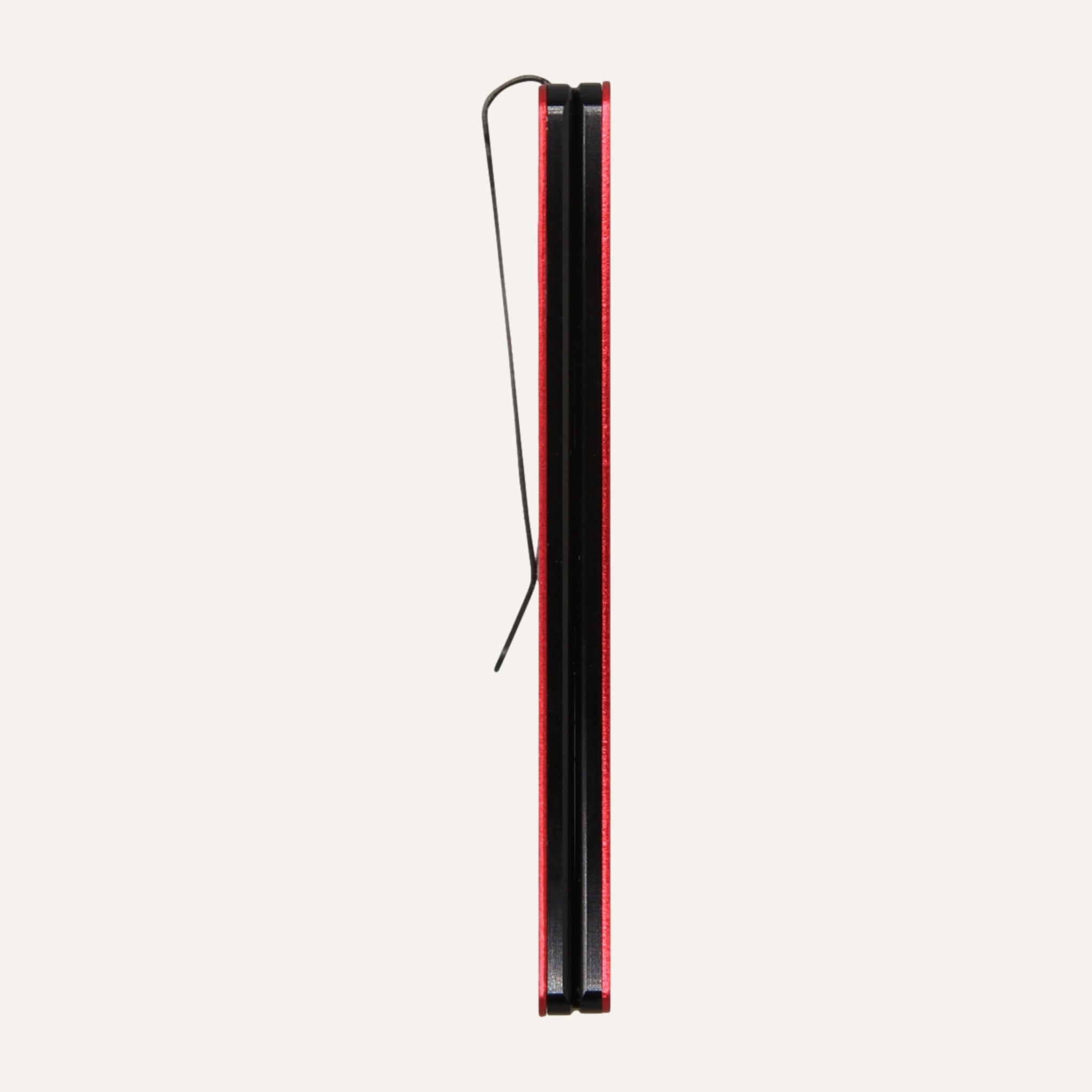 Burgundy - Aluminium - Money Clip - Wallet