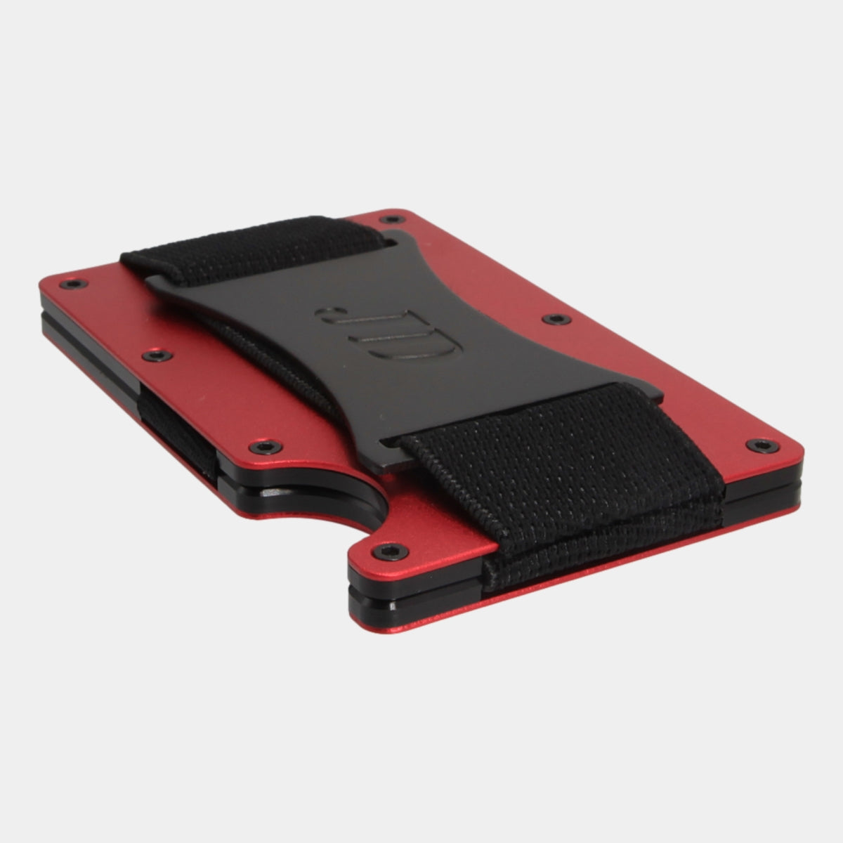 Red Crimson - Aluminium - Cash Strap - Wallet