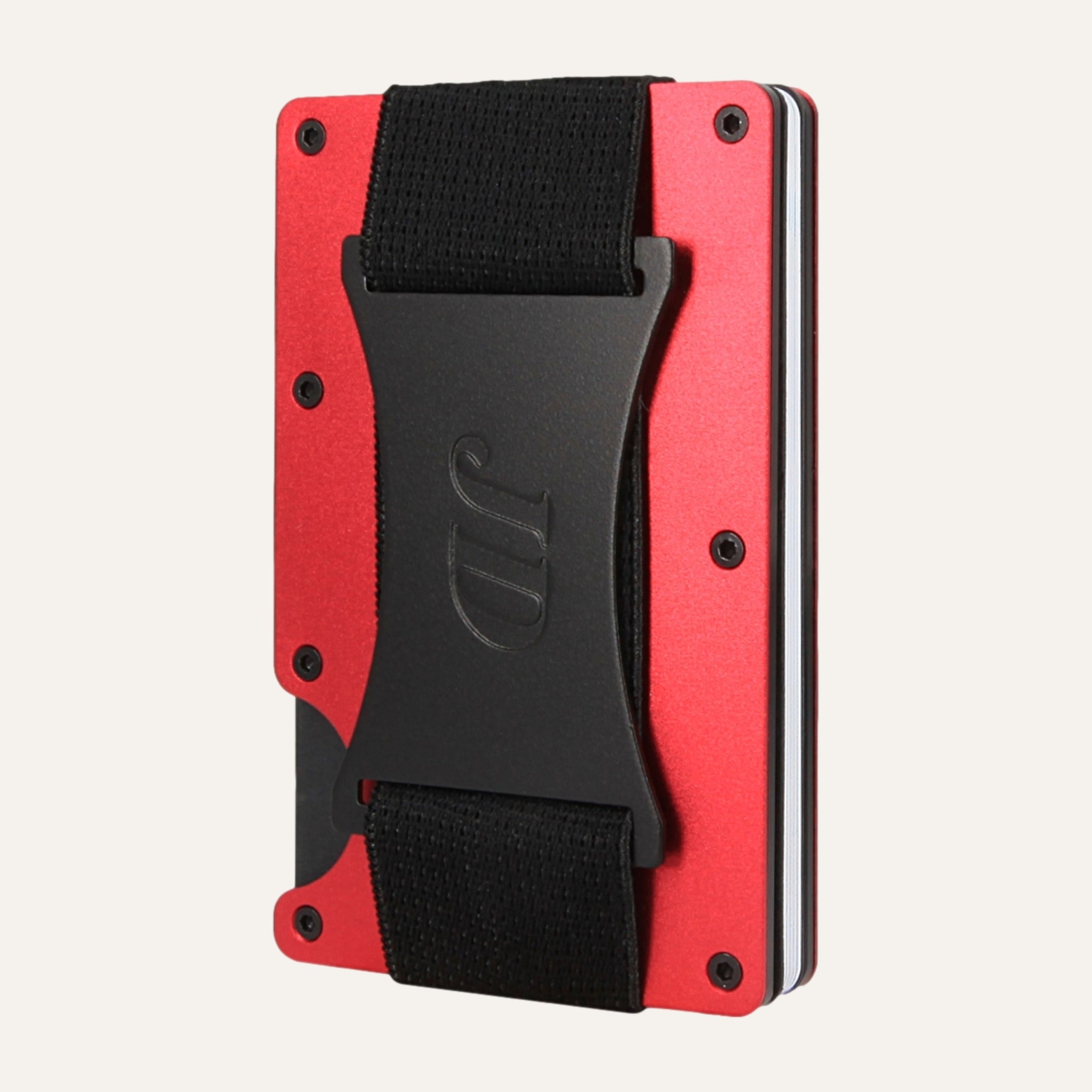 Crimson - Aluminium - Geldband - Kartenhalter