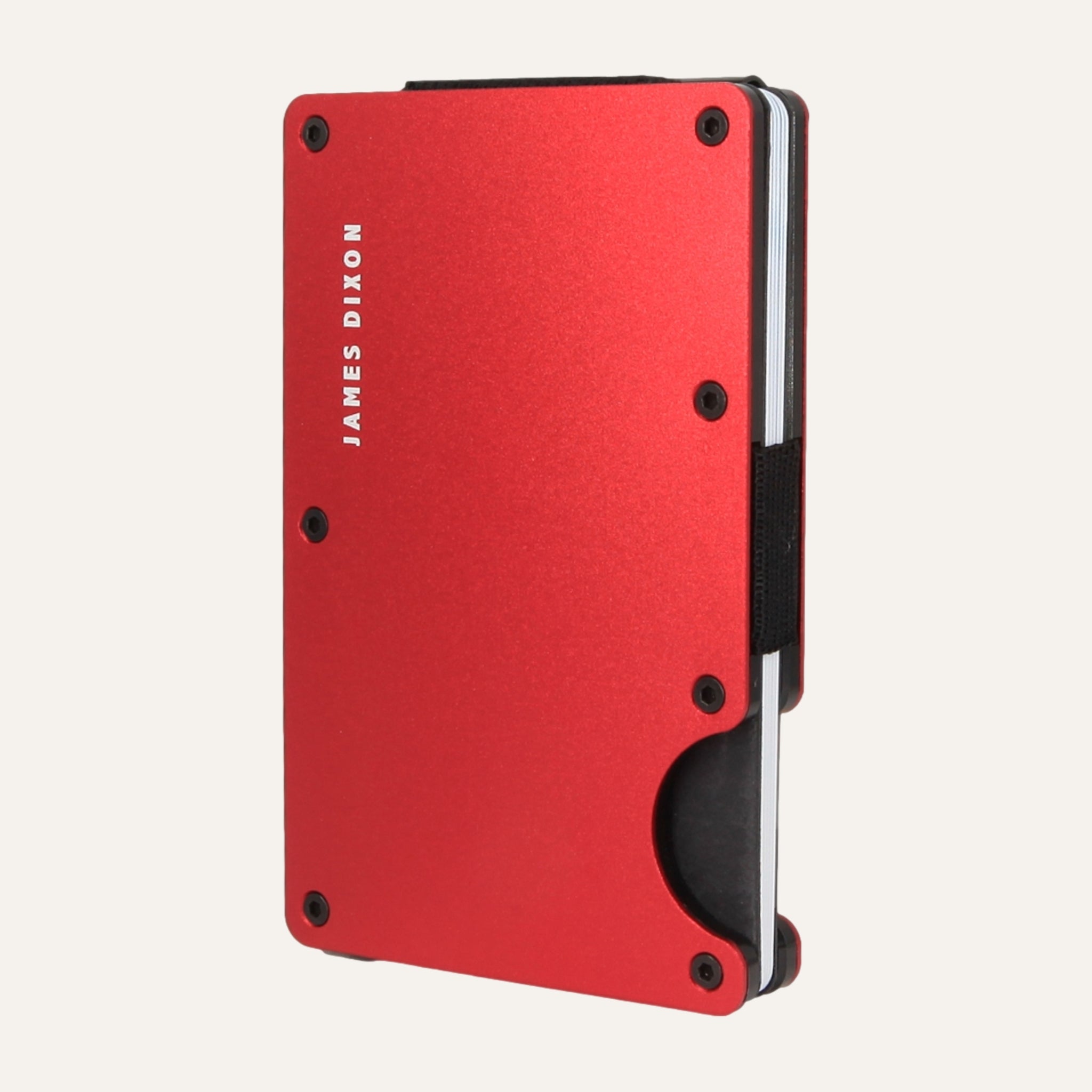 Red Crimson - Aluminium - Money Clip - Wallet