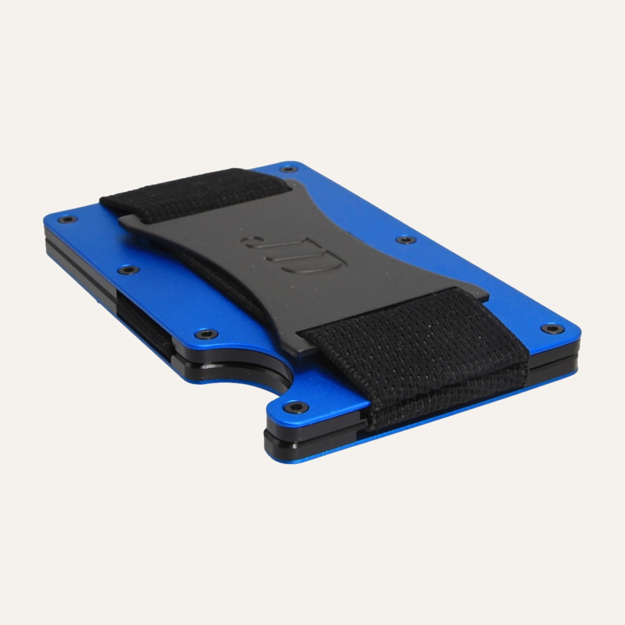 Electric Blue - Aluminium - Kontanthållare - Korthållare