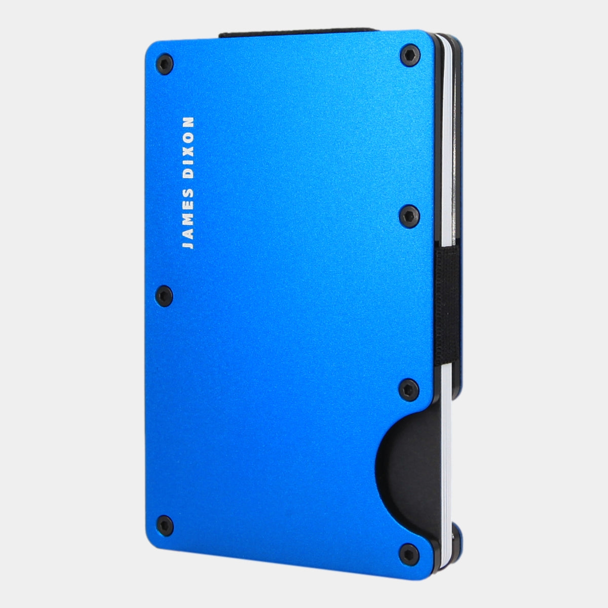 Electric Blue - Aluminium - Cash Strap - Wallet