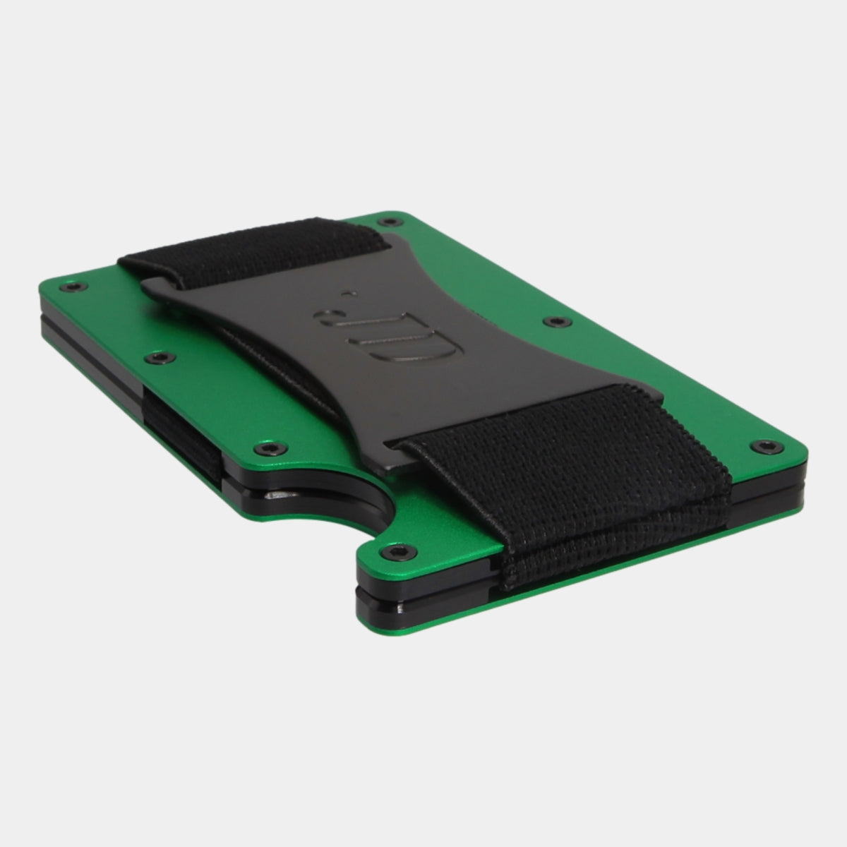 Electric Green - Aluminium - Cash Strap - Wallet