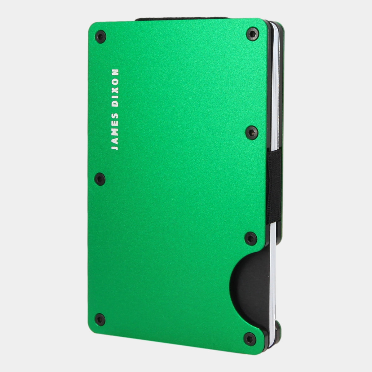 Electric Green - Aluminium - Cash Strap - Wallet