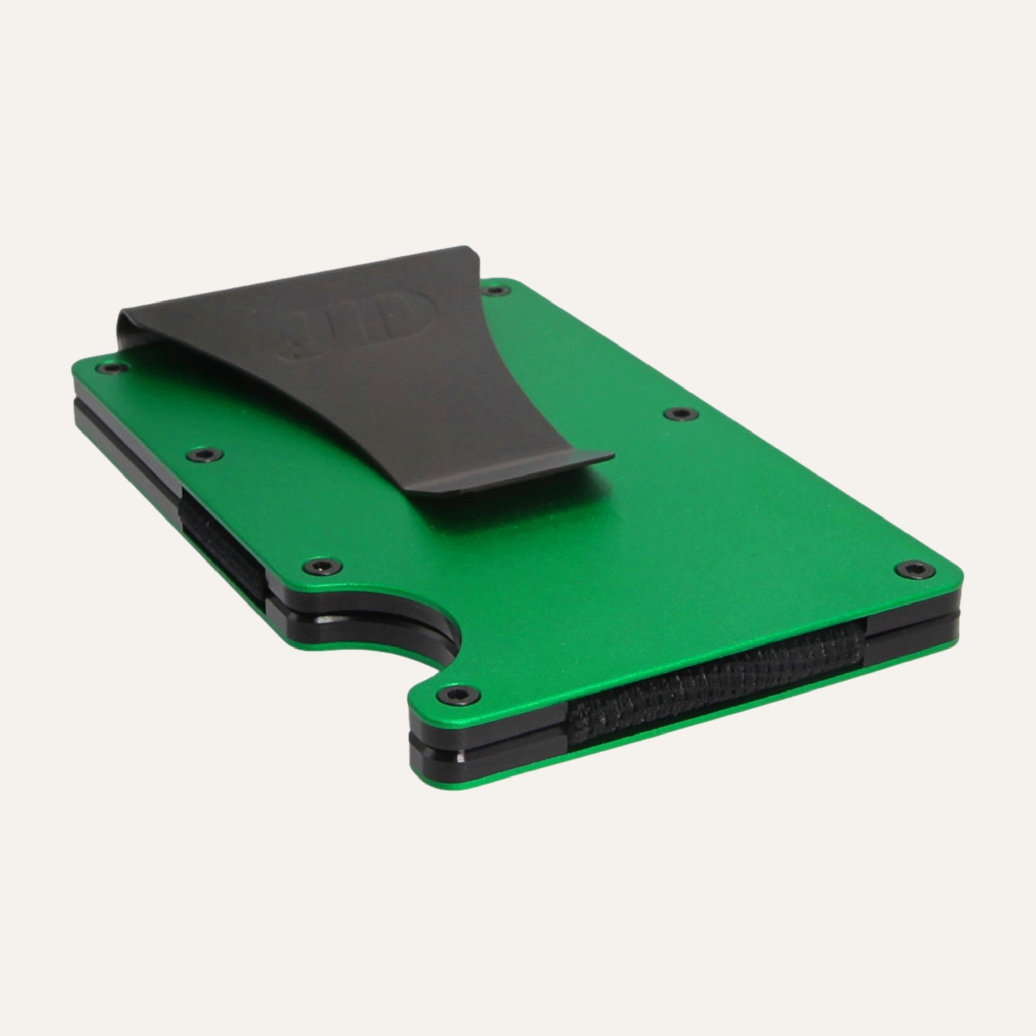Electric Green - Aluminium - Money Clip - Wallet