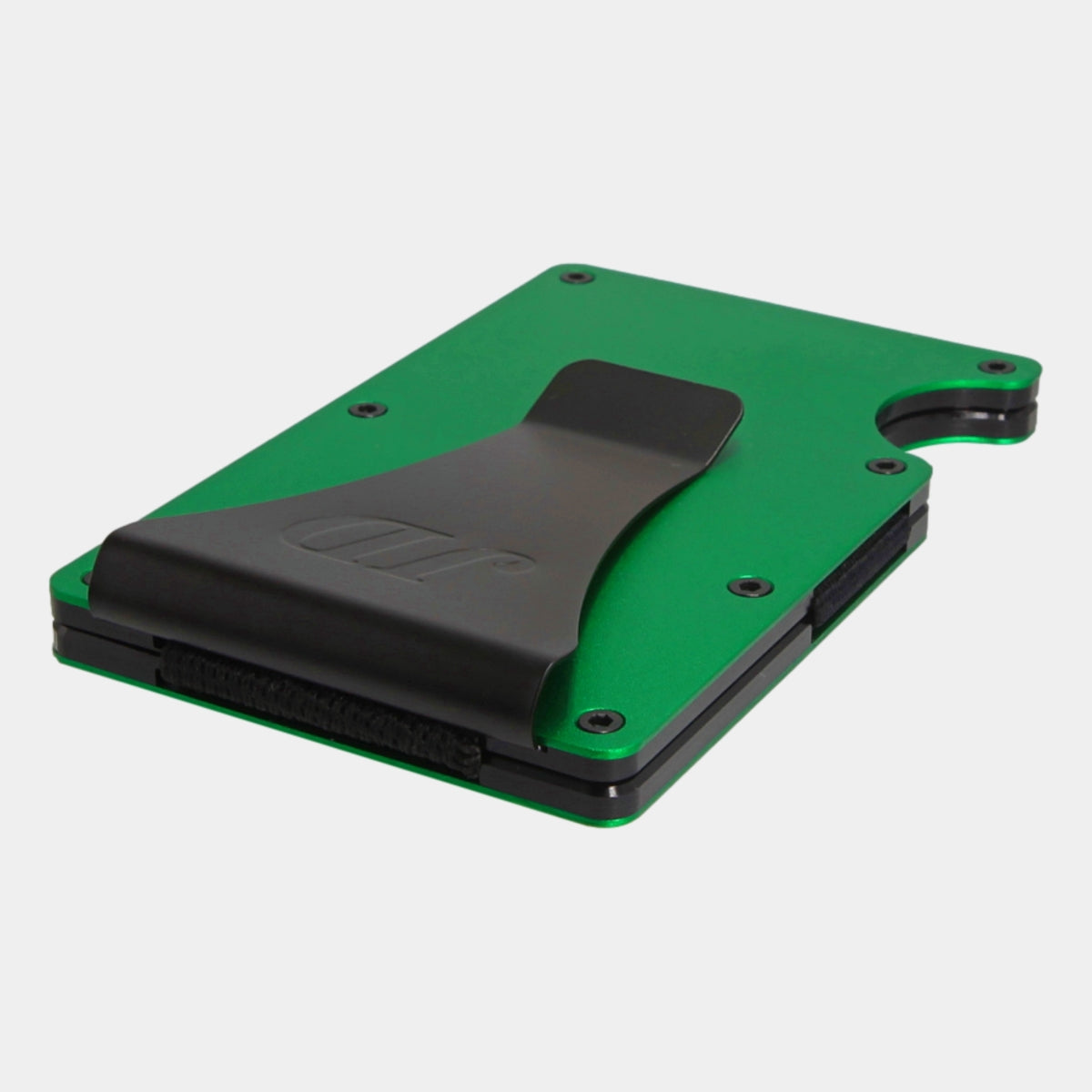 Electric Green - Aluminium - Money Clip - Wallet