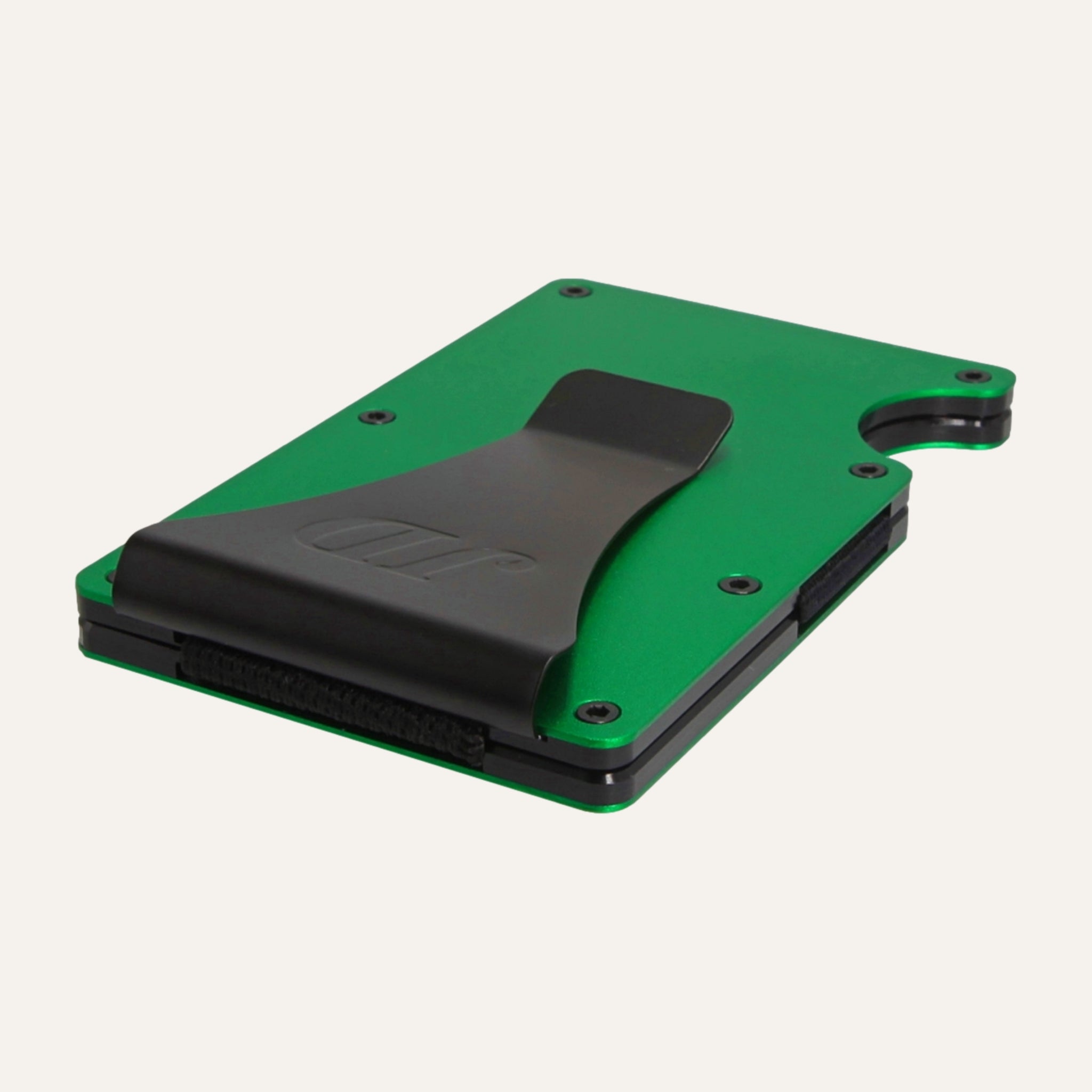 Electric Green - Aluminium - Money Clip - Wallet
