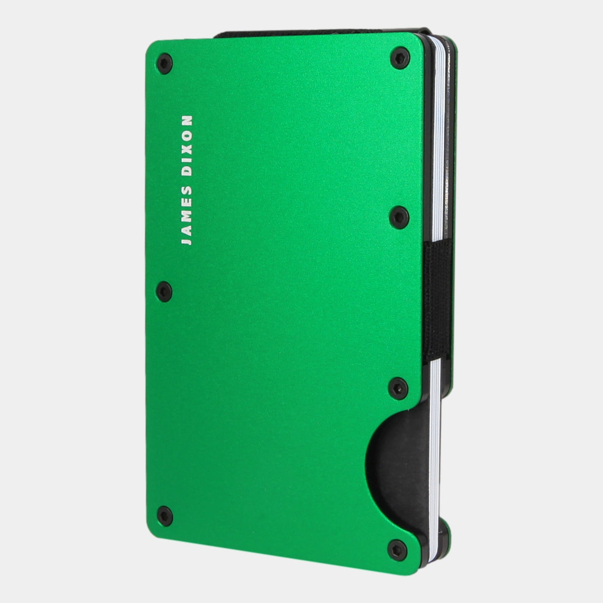 Electric Green - Aluminium - Money Clip - Wallet