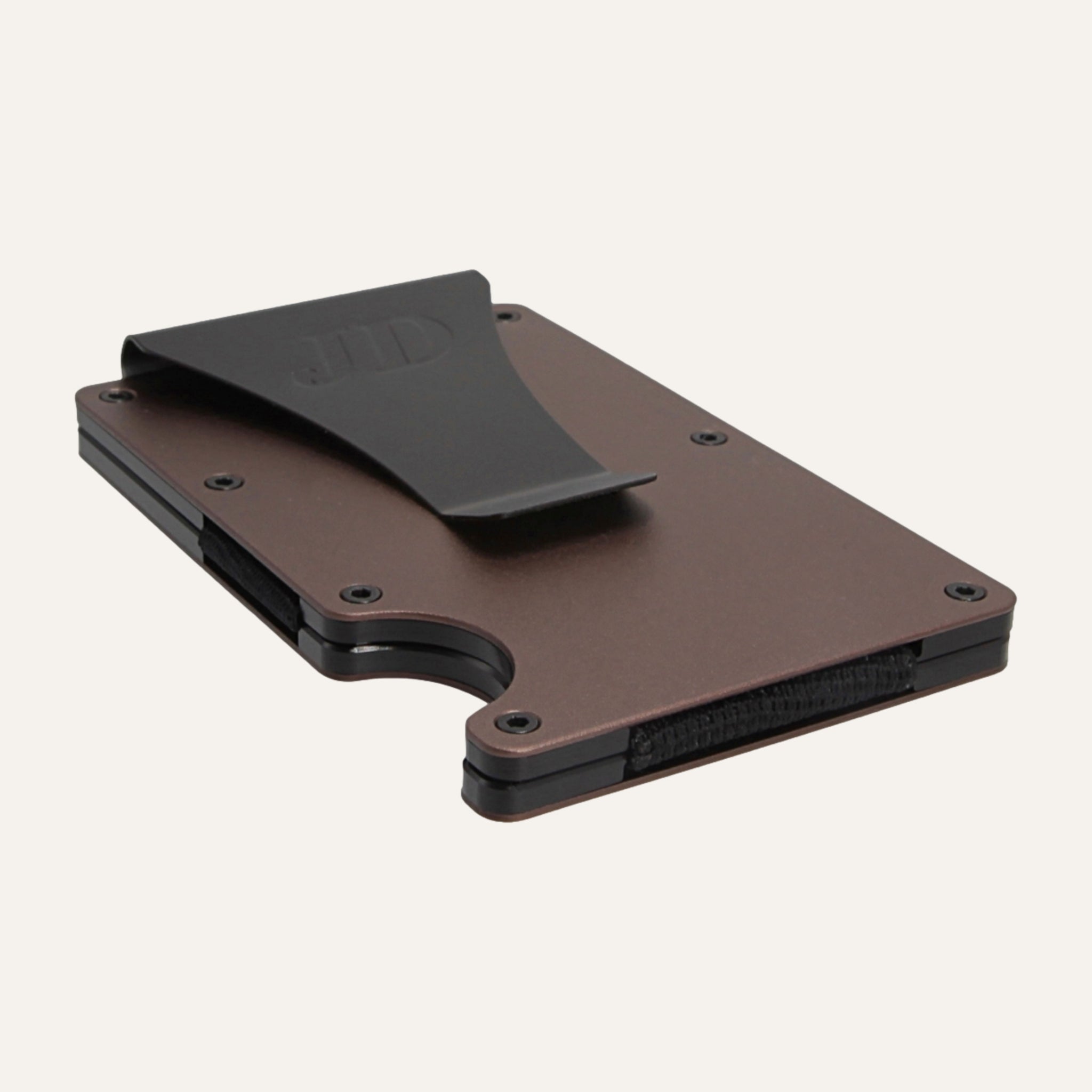 Brown Espresso - Aluminium - Money Clip - Wallet