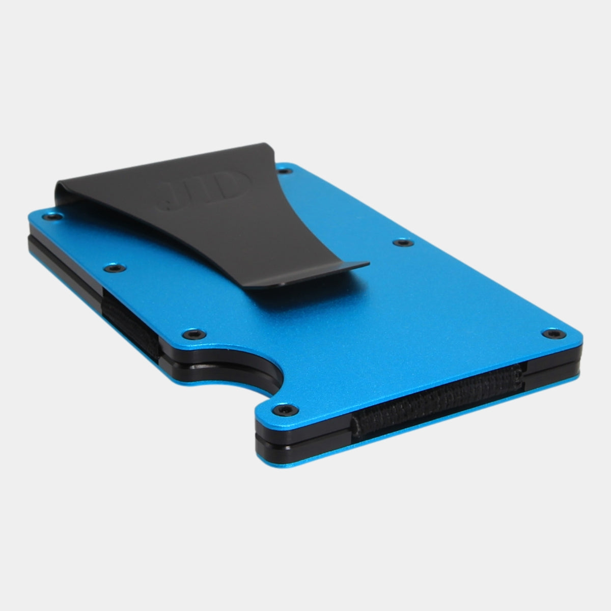 Neon Blue - Aluminium - Money Clip - Wallet