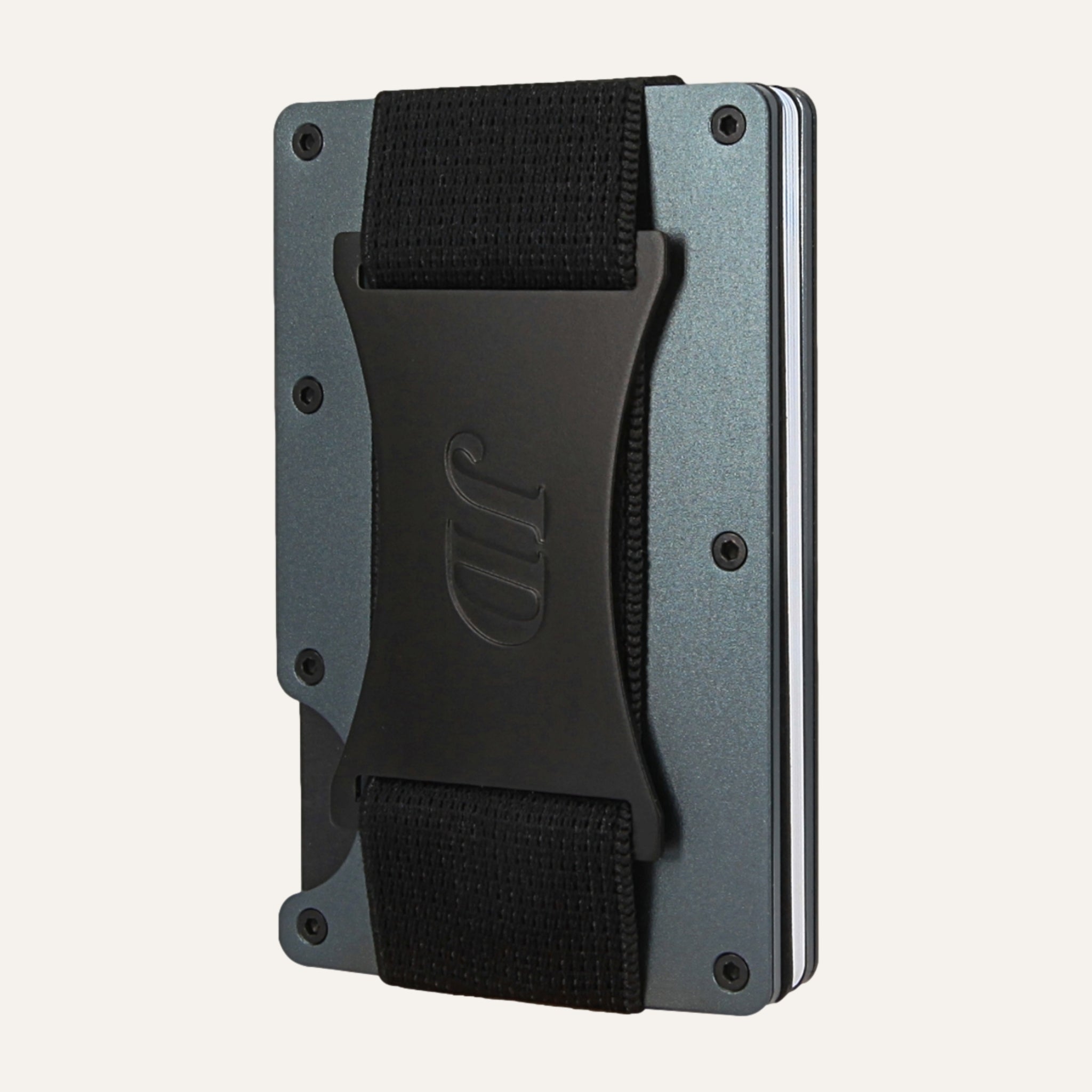Outer Space Grey - Aluminium - Geldband - Kartenhalter