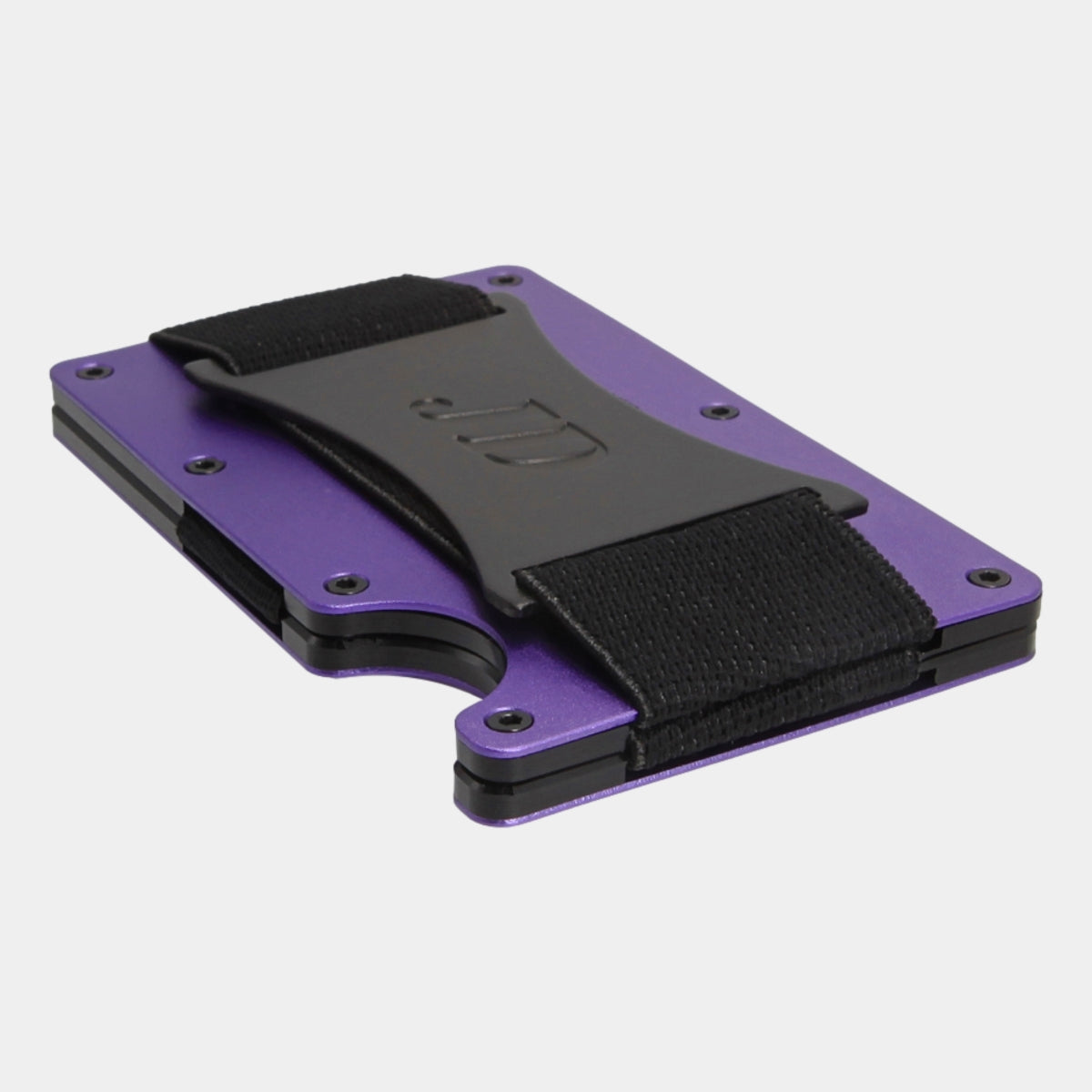 Purple - Aluminium - Bande à billets - Porte-cartes