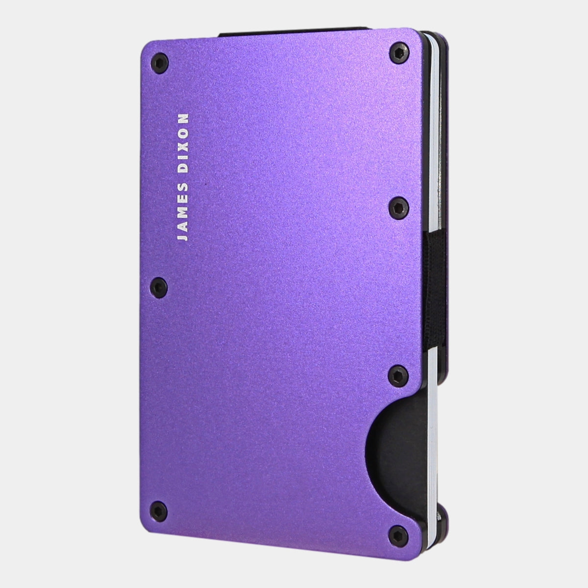 Purple - Aluminium - Cash Strap - Wallet