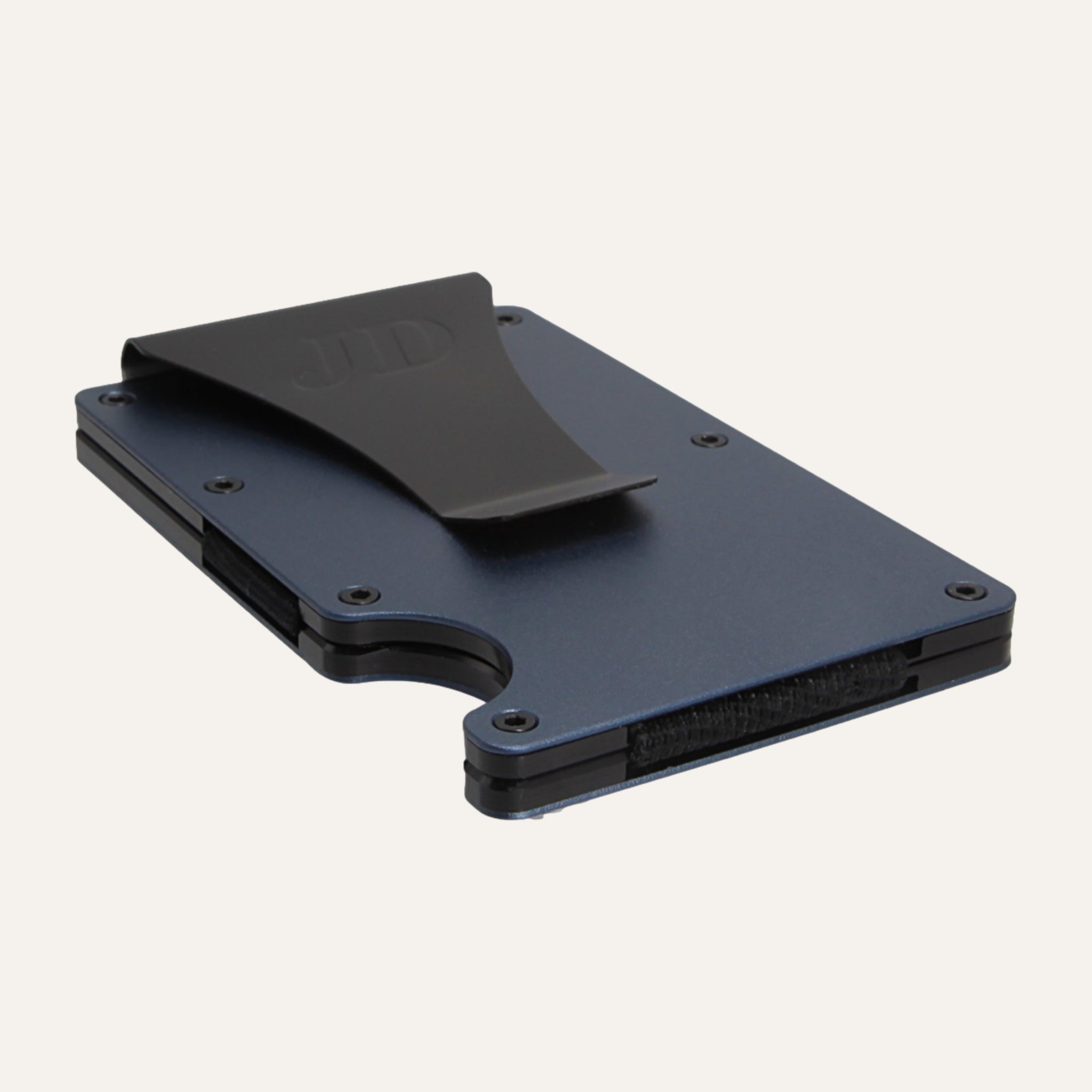 Steel Blue - Aluminium - Money Clip - Wallet