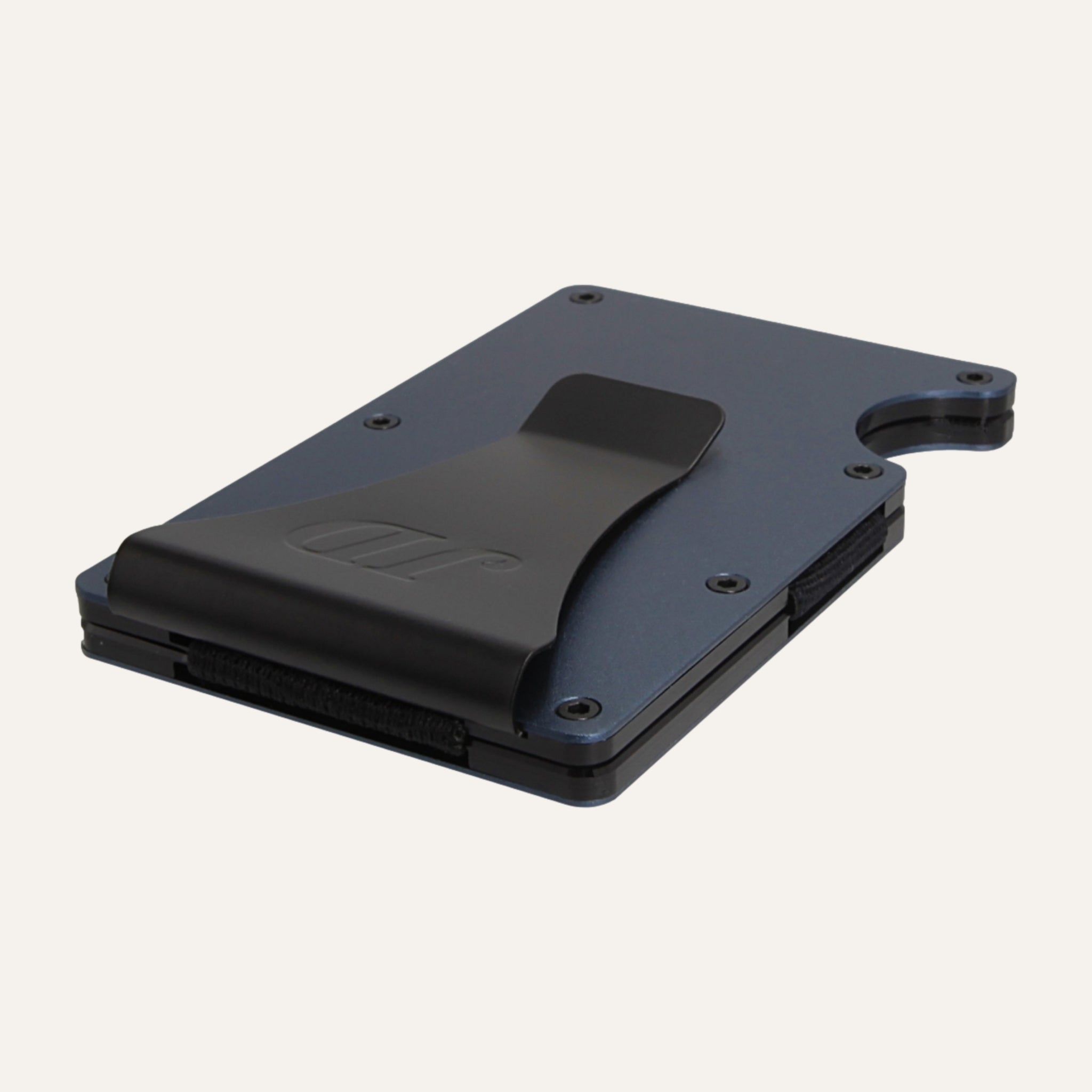 Steel Blue - Aluminium - Money Clip - Wallet
