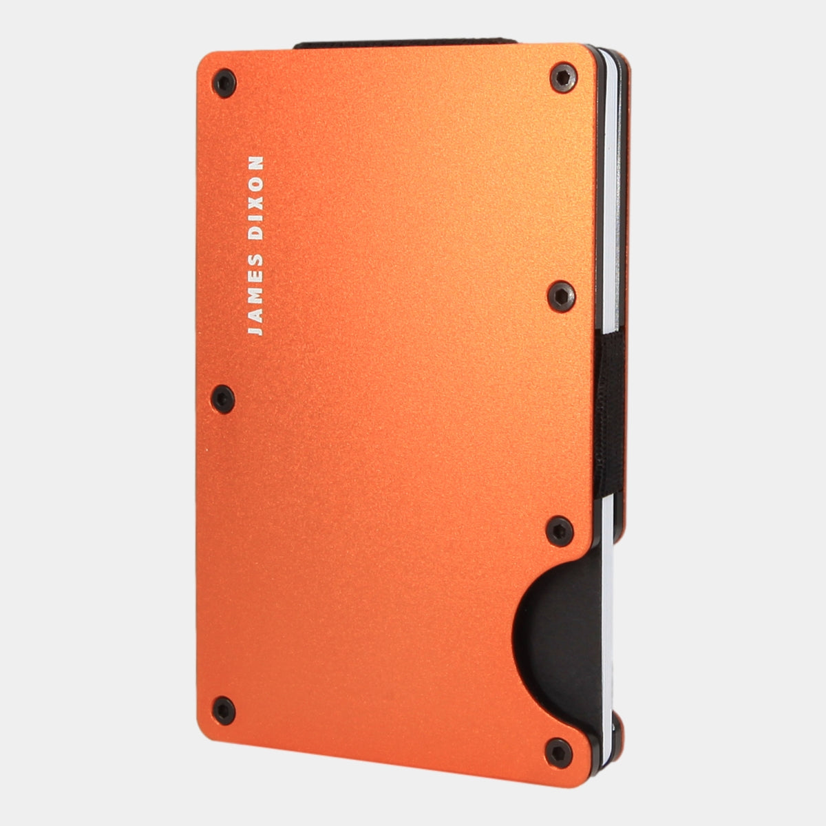 Orange Tangerine - Aluminium - Cash Strap - Wallet