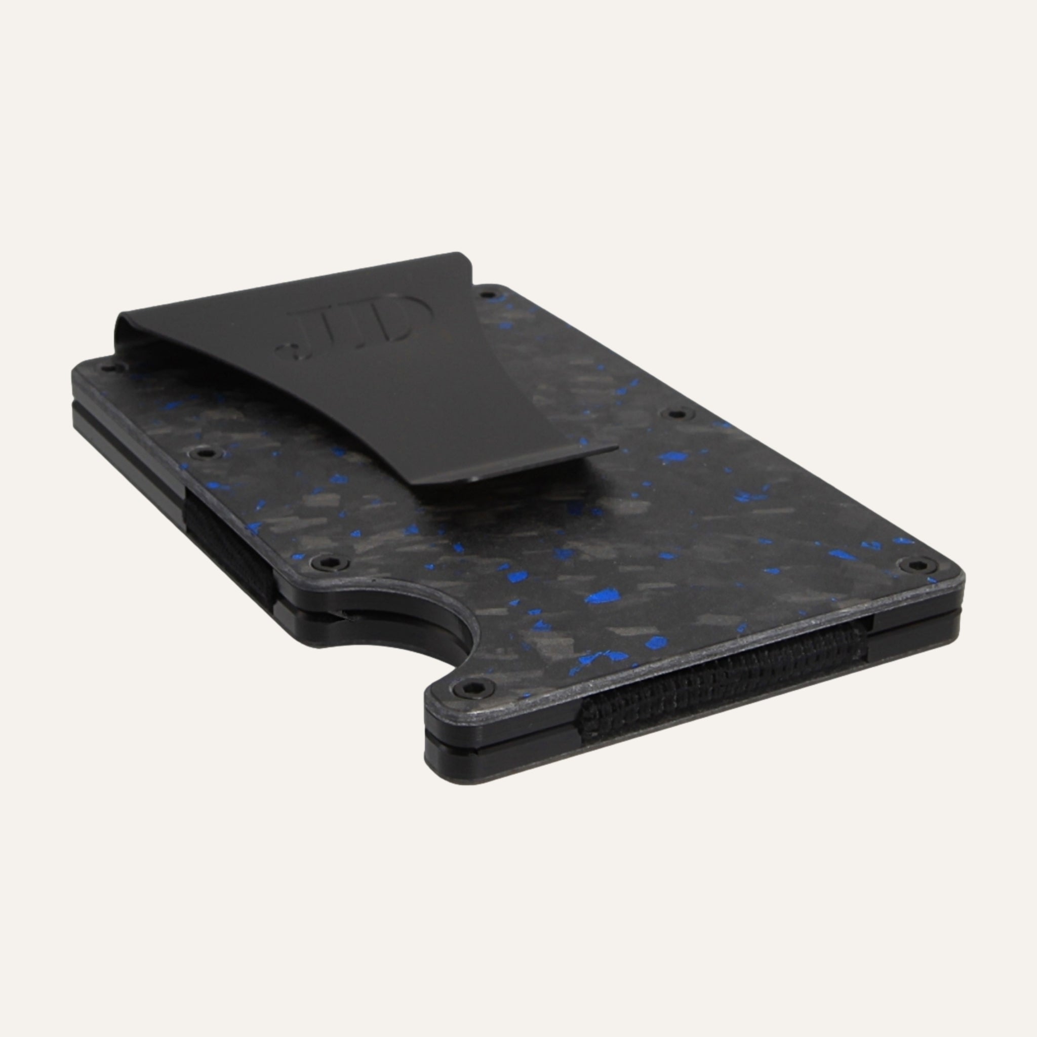 Black/Blue - Carbon - Money Clip - Wallet
