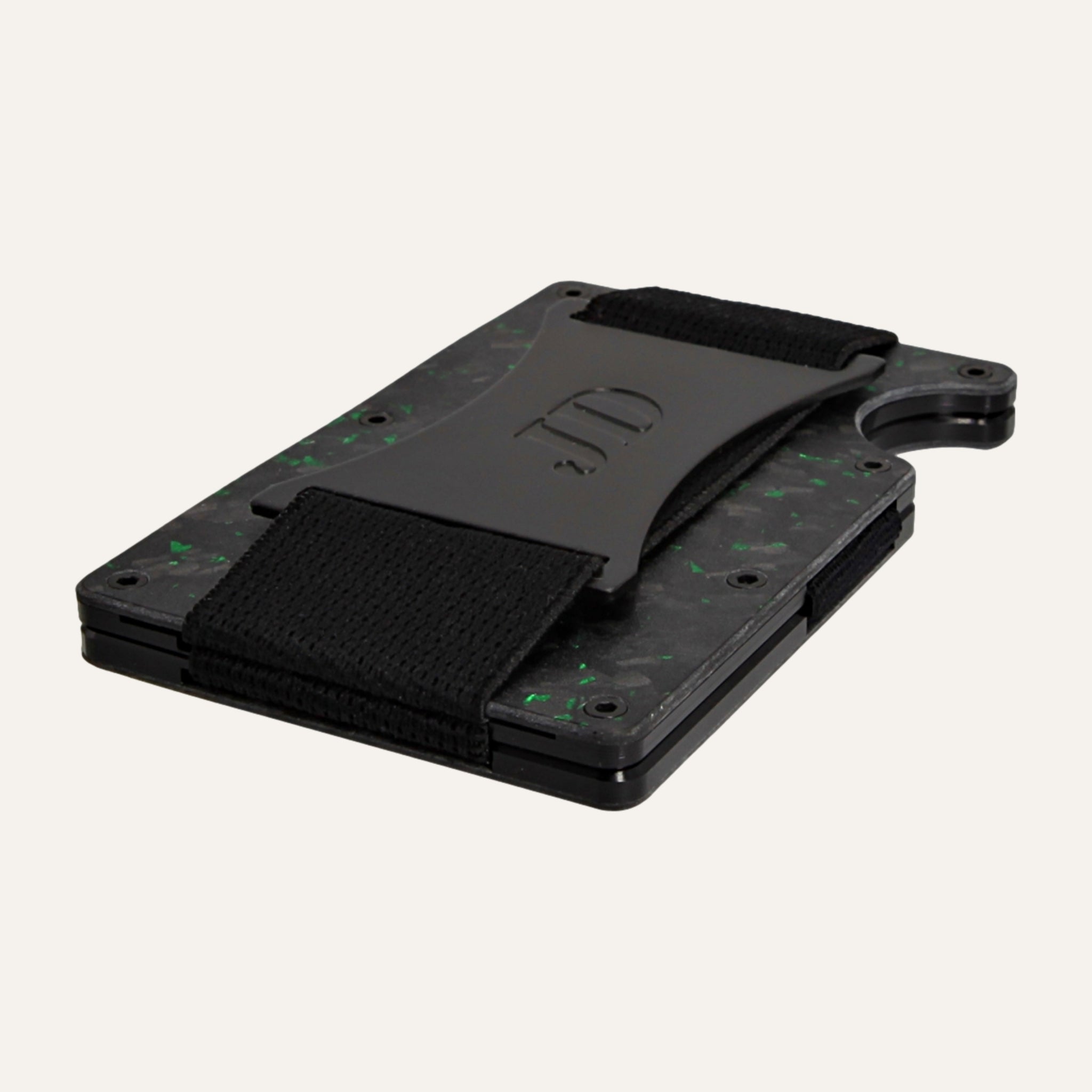 Black/Green - Carbon - Cash Strap - Wallet