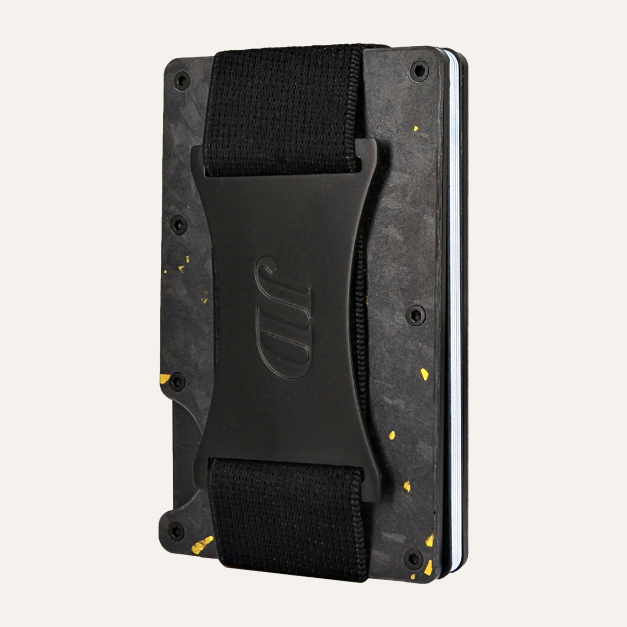 Black/Yellow - Carbon - Cash Strap - Wallet