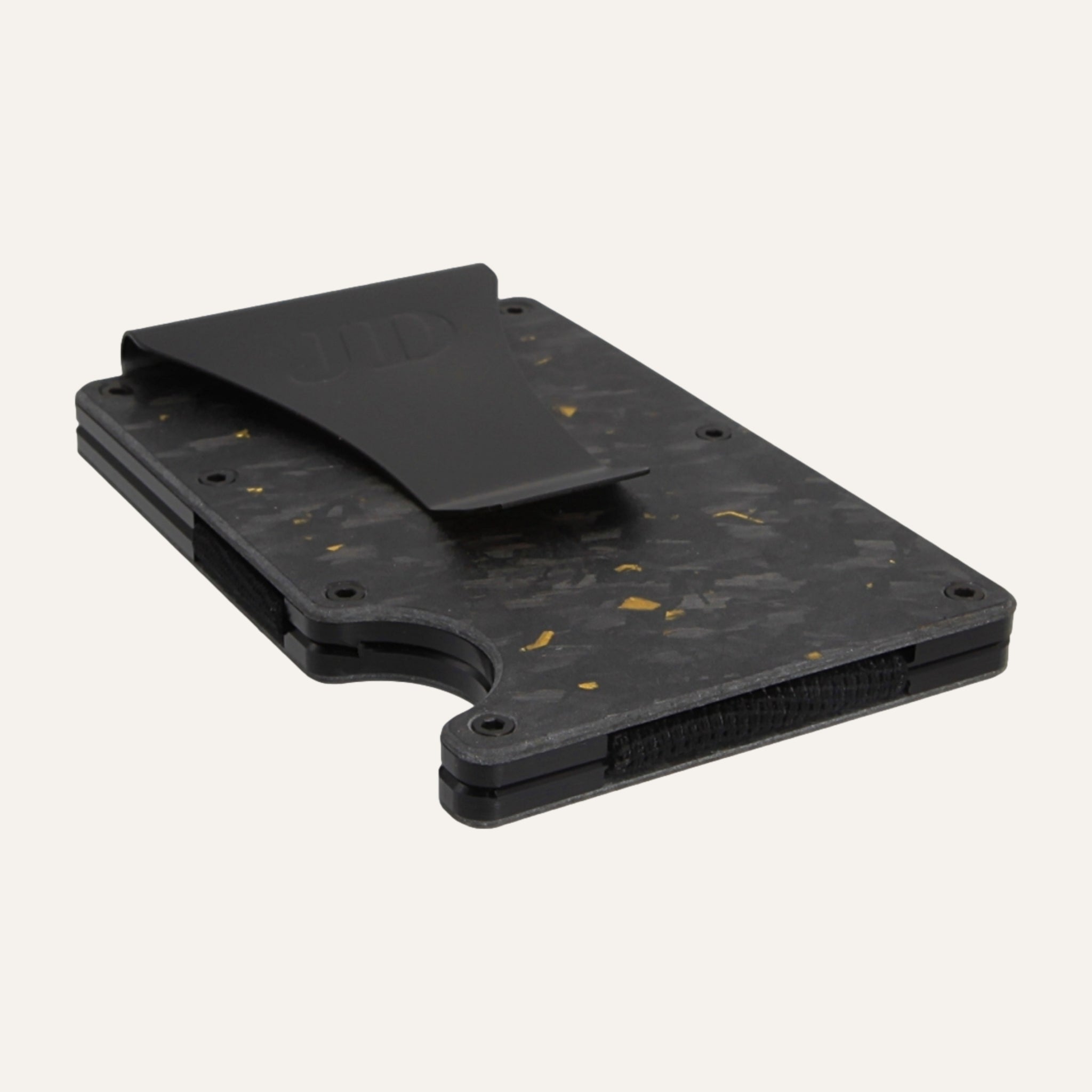 Black/Yellow - Carbon - Geldklammer - Kartenhalter