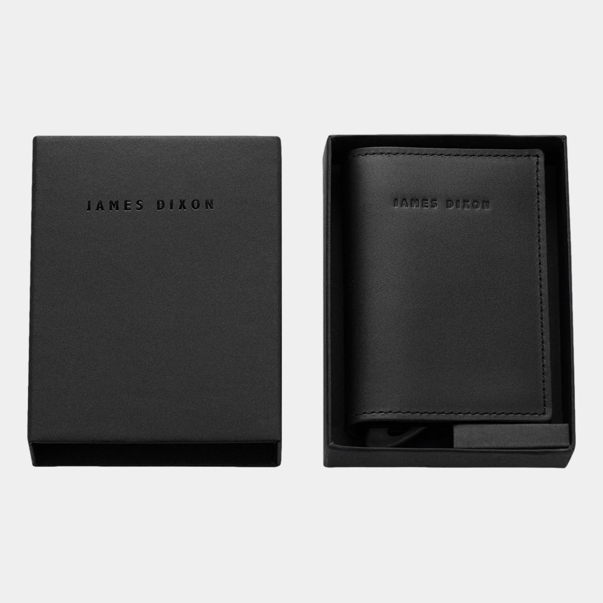 jd0021 james dixon puro one all black wallet box