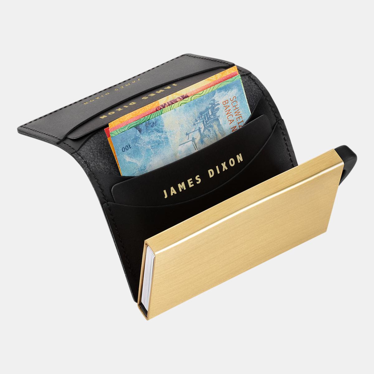 jd0022 james dixon puro one black gold wallet notes