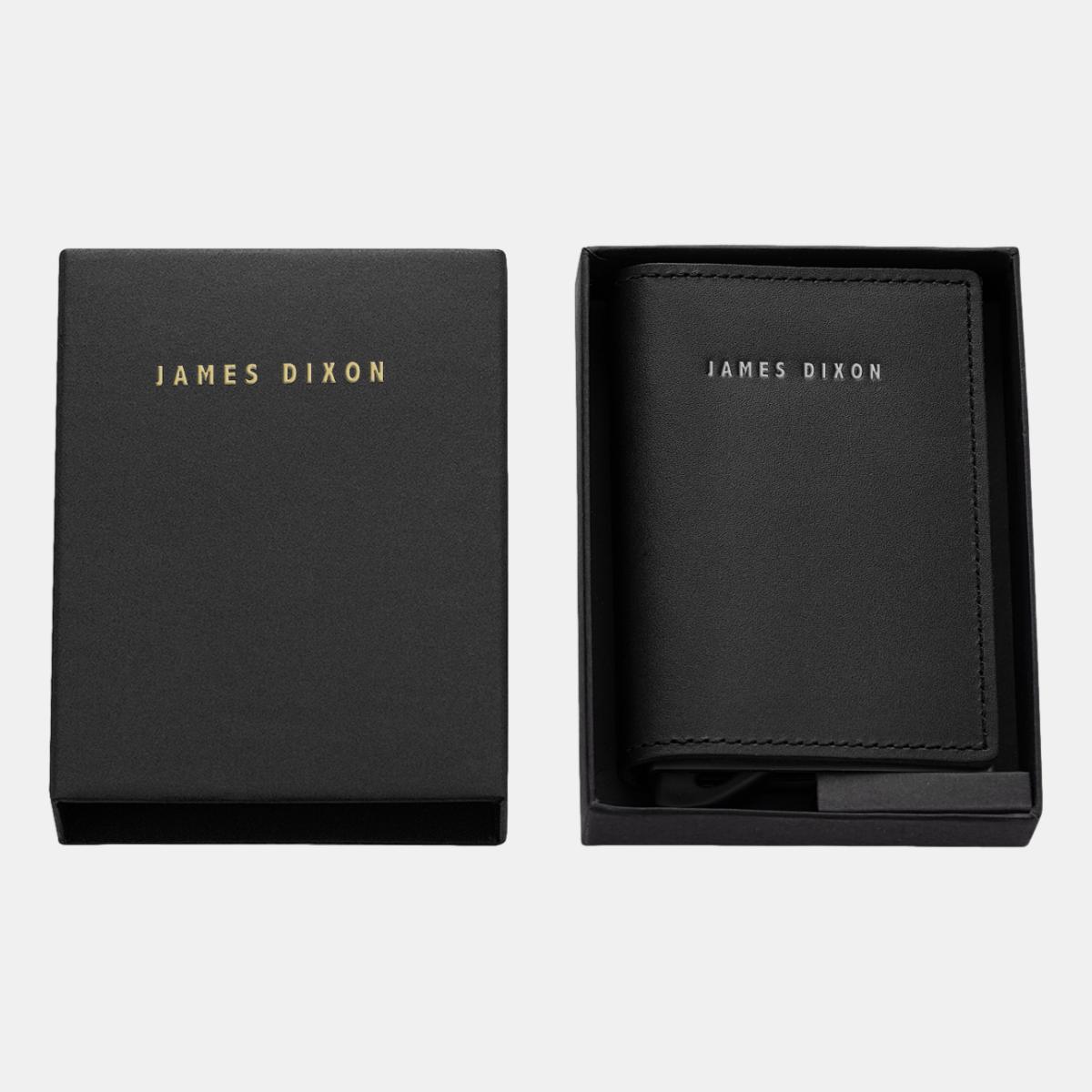 jd0023 james dixon puro one black silver wallet box